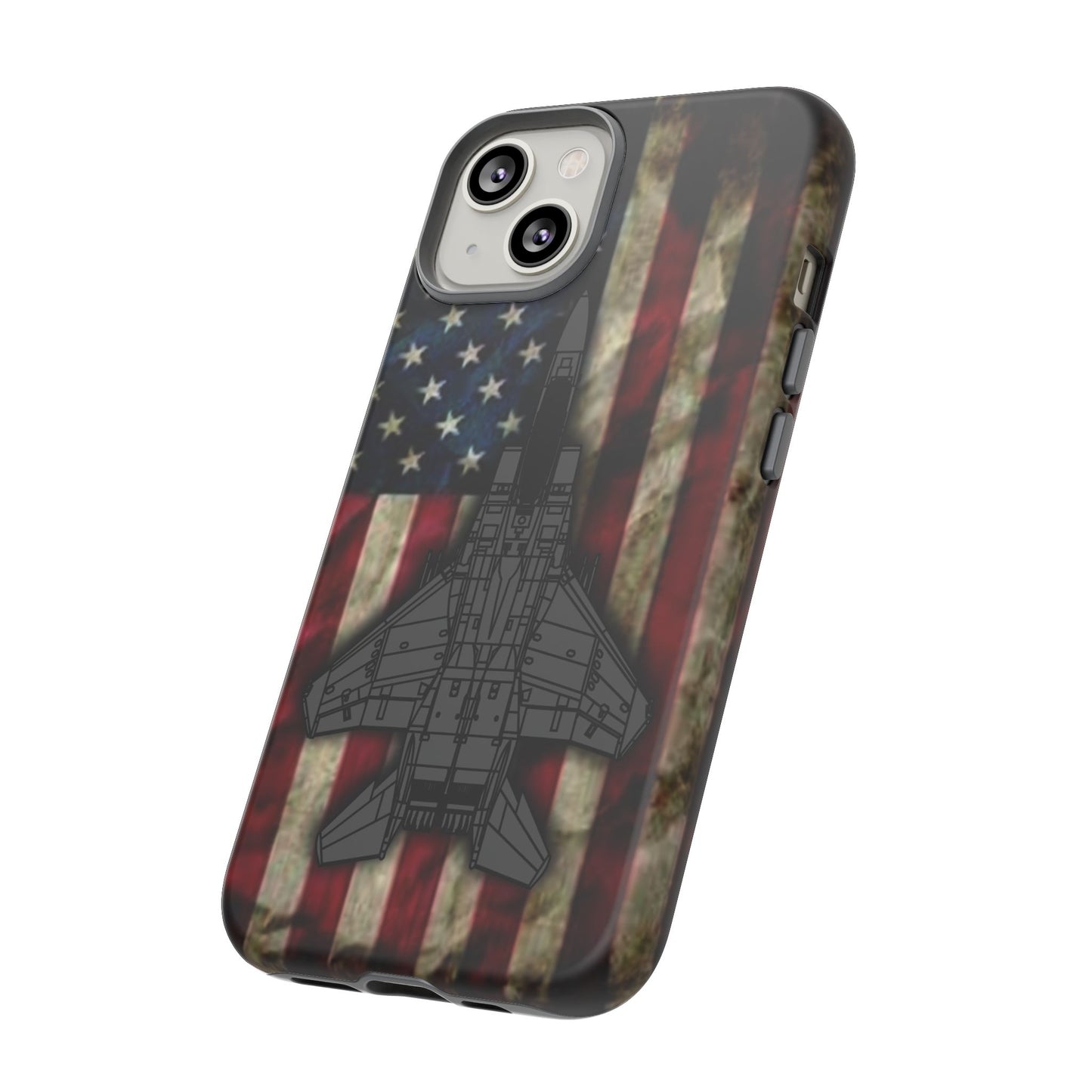 F-15E Old Glory Tough Cases for iPhone, Samsung, Google