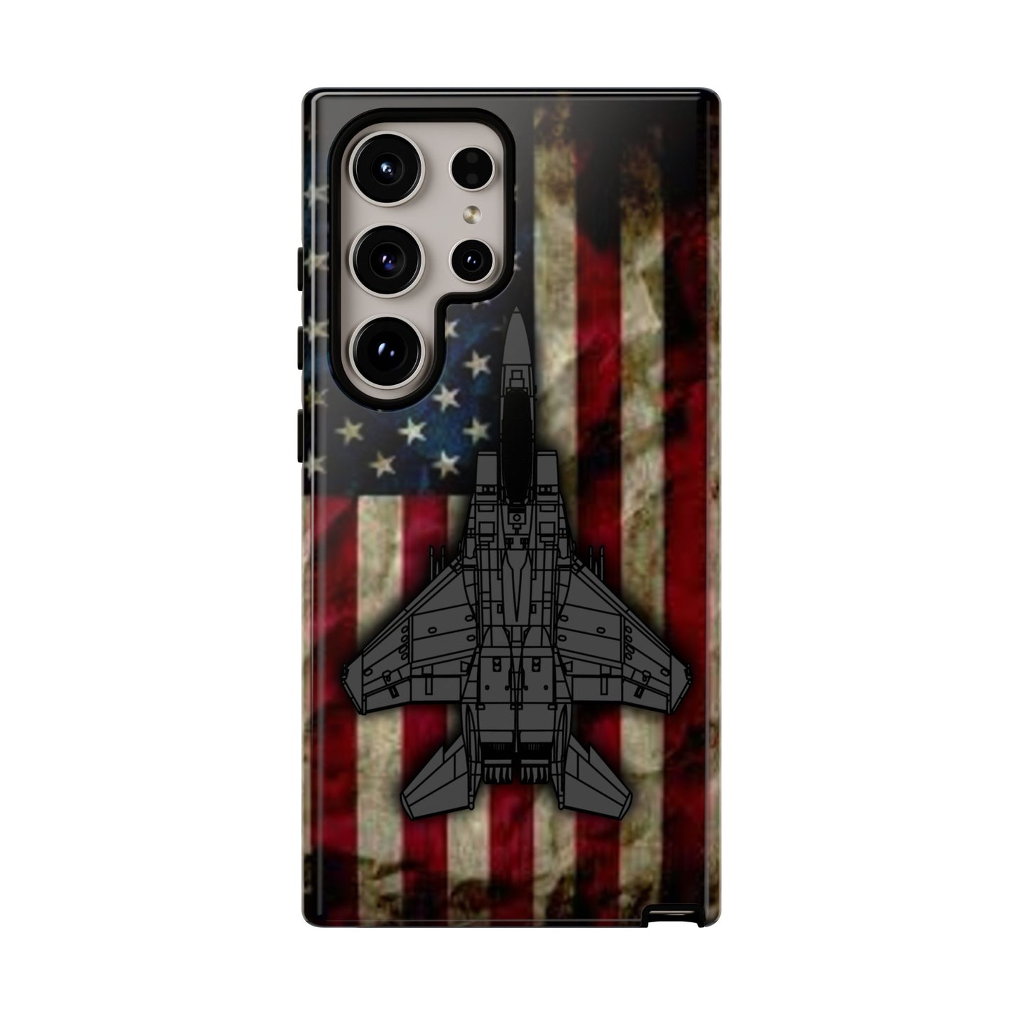 F-15E Old Glory Tough Cases for iPhone, Samsung, Google