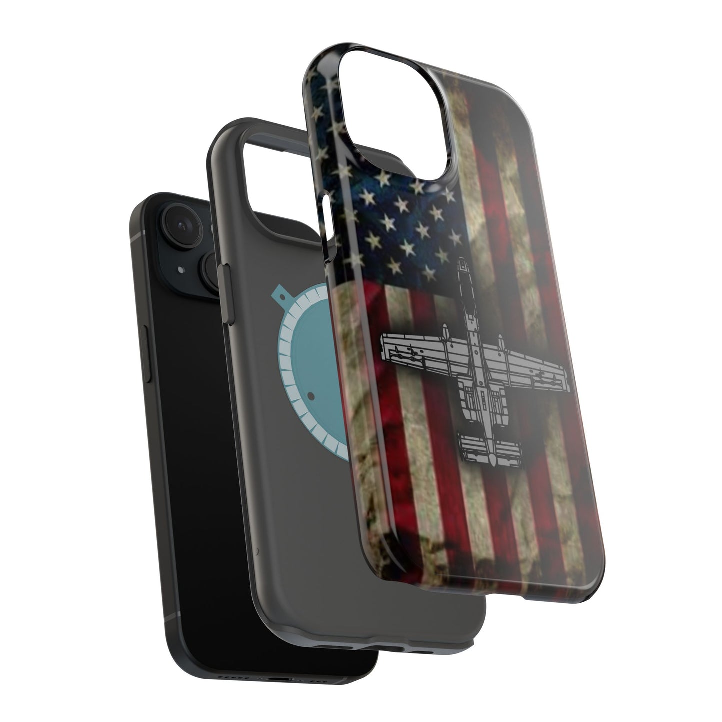 A-10 Old Glory Magnetic Tough Cases for iPhone