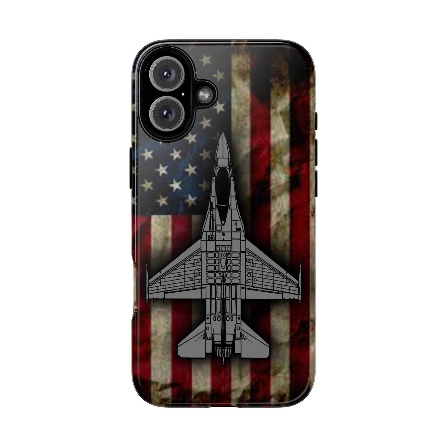 F-16 Old Glory Tough Cases for iPhone, Samsung, Google