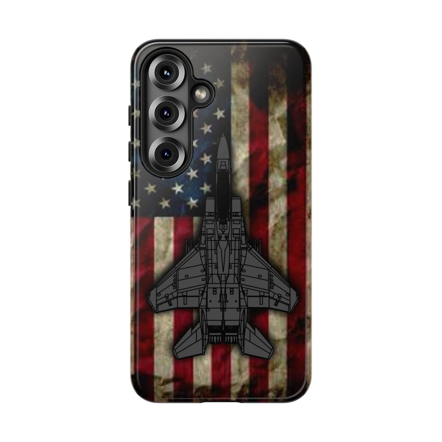 F-15E Old Glory Tough Cases for iPhone, Samsung, Google