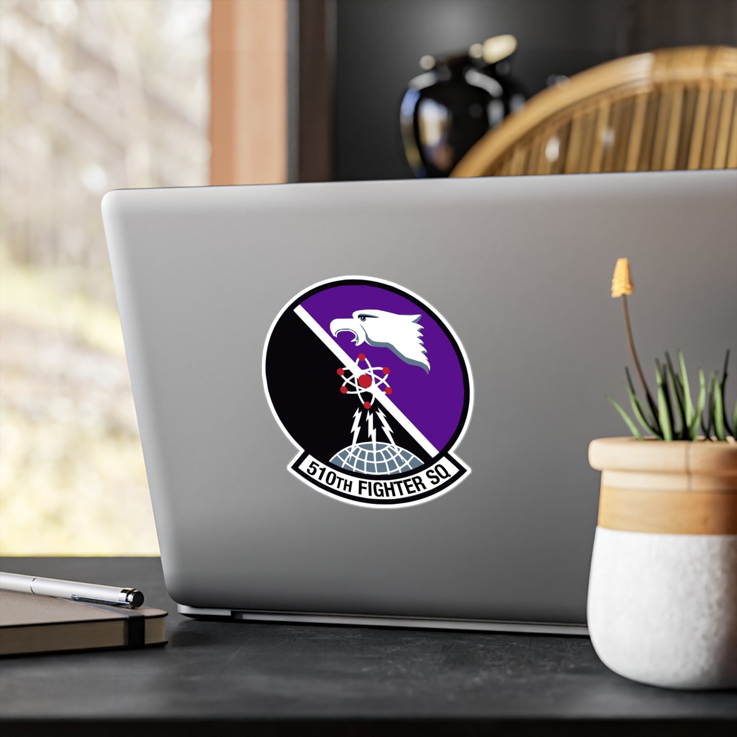 510FS "Buzzards" Vinyl Decal, Indoor/Outdoor, 4 Sizes Available