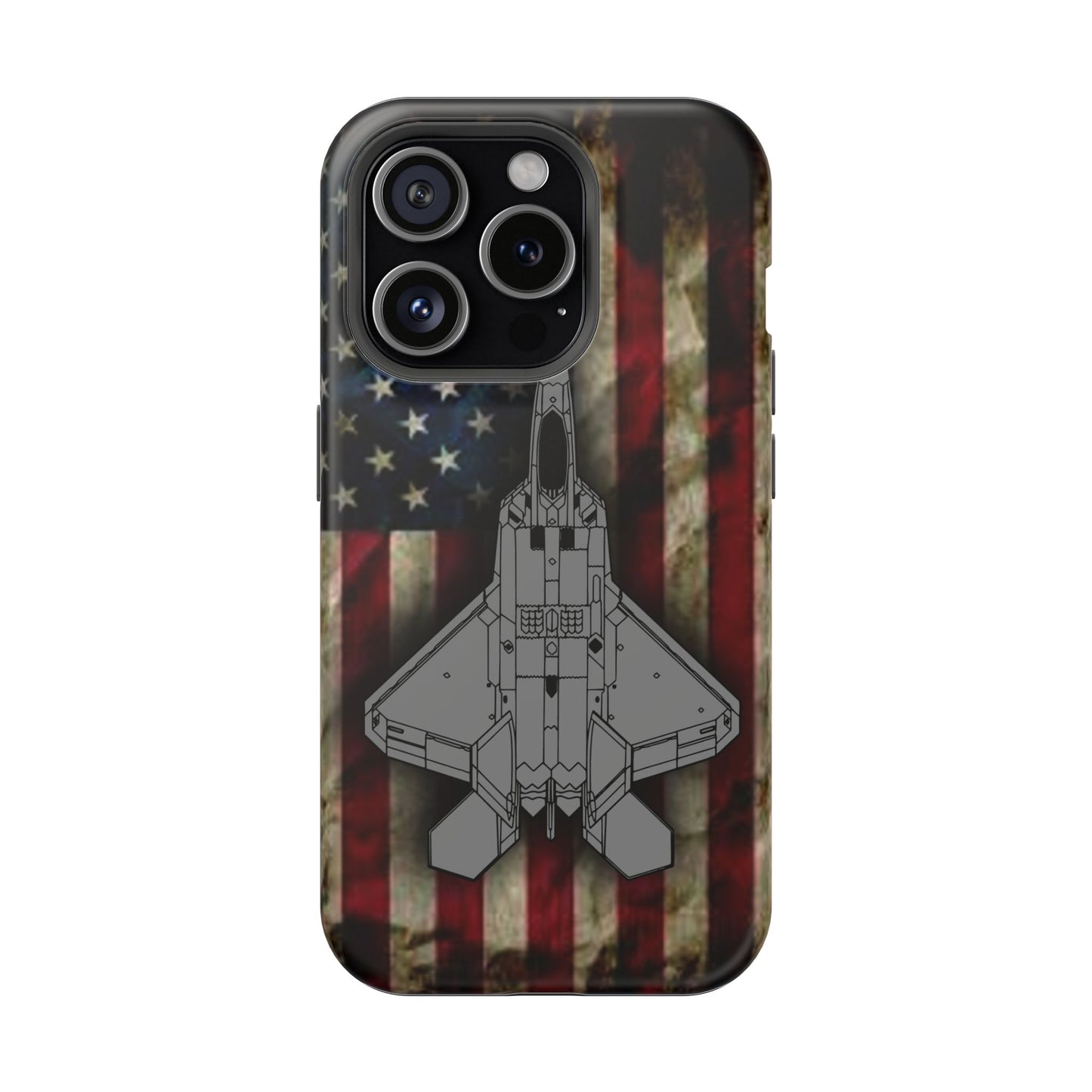 F-22 Old Glory Magnetic Tough Cases for iPhone