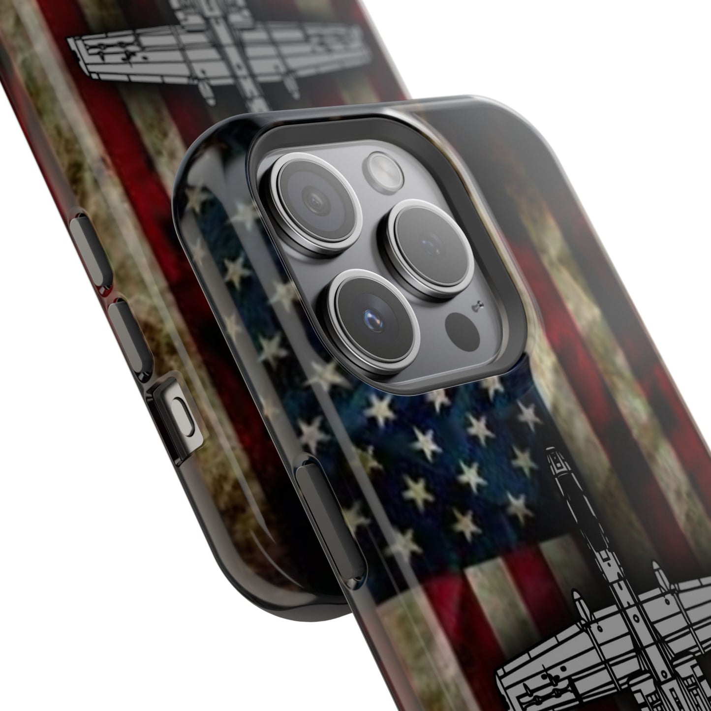 A-10 Old Glory Magnetic Tough Cases for iPhone