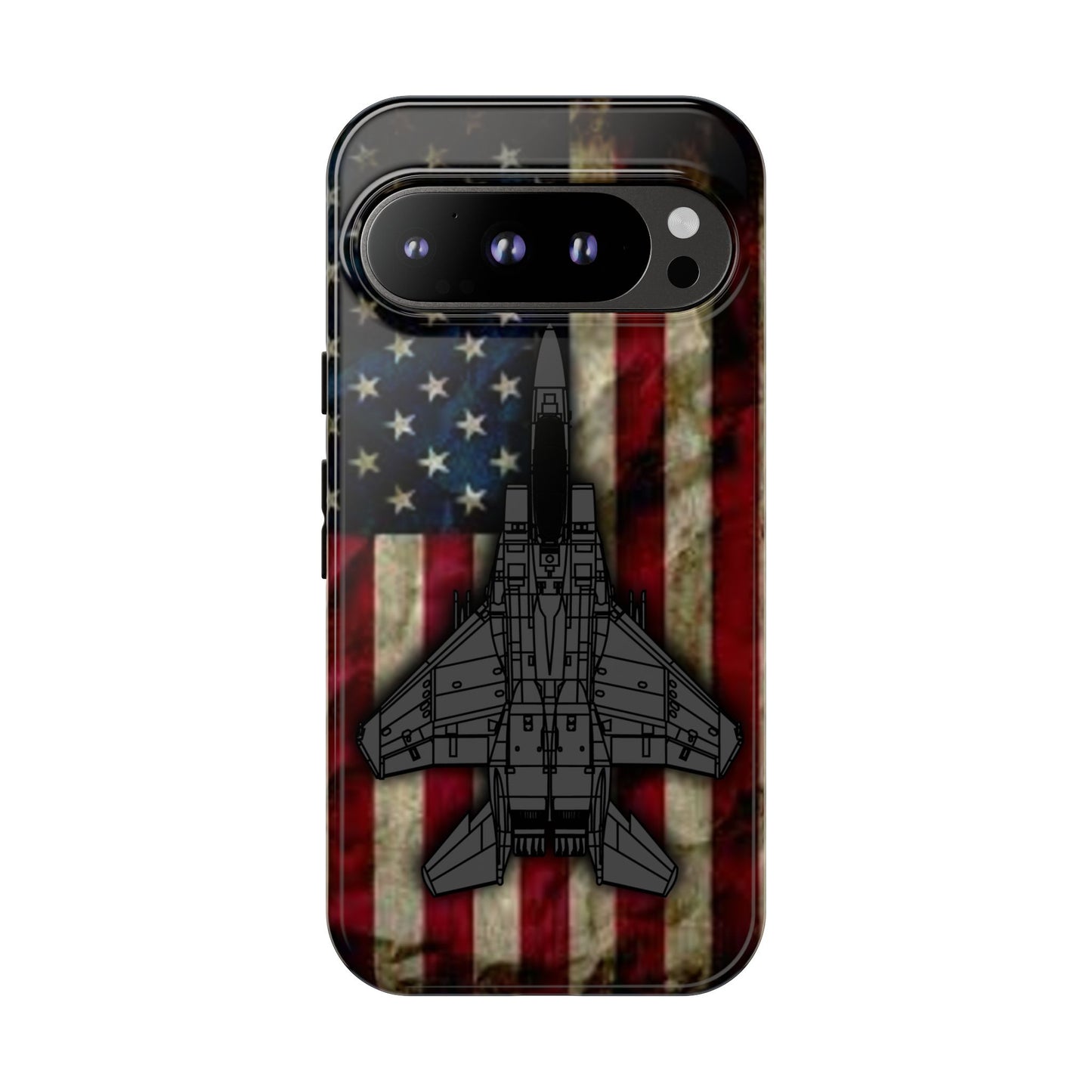 F-15E Old Glory Tough Cases for iPhone, Samsung, Google