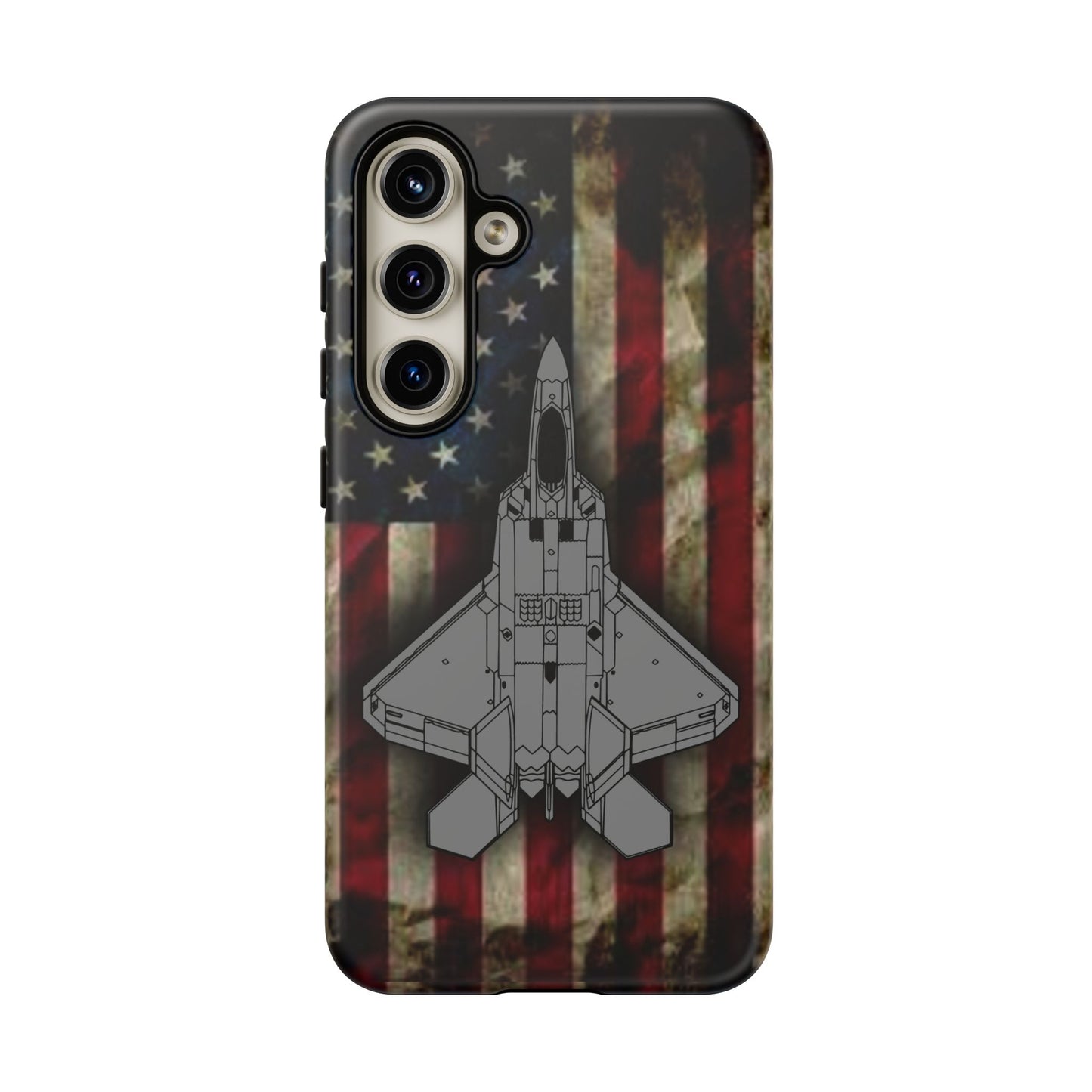F-22 Old Glory Tough Cases for iPhone, Samsung, Google