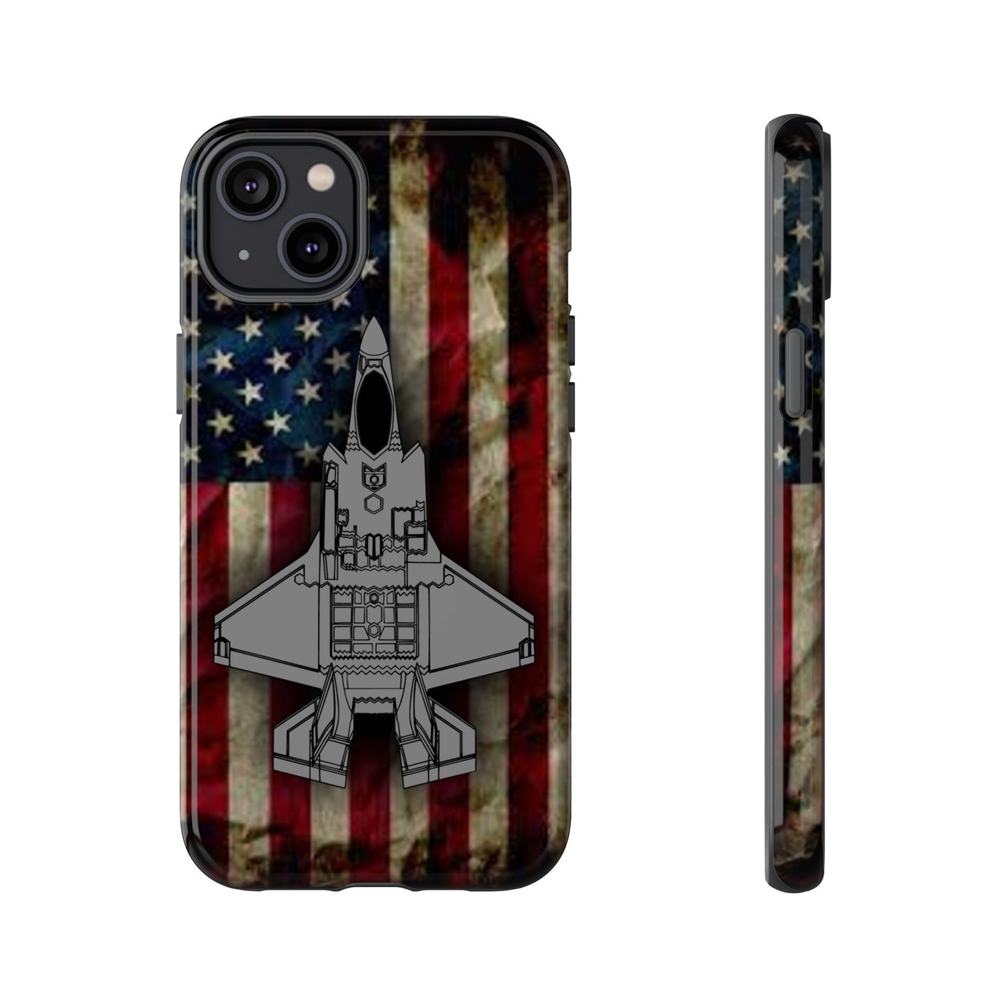 F-35A Old Glory Tough Cases for iPhone, Samsung, Google