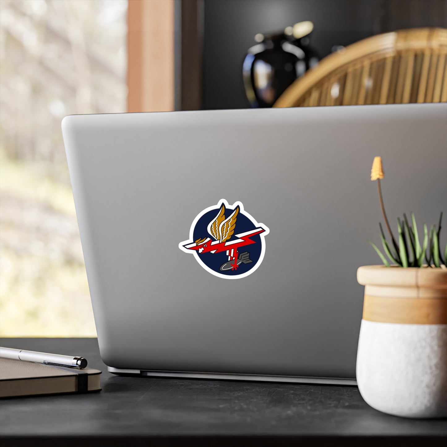 389FS "T-Bolts" Heritage Patch Vinyl Decal