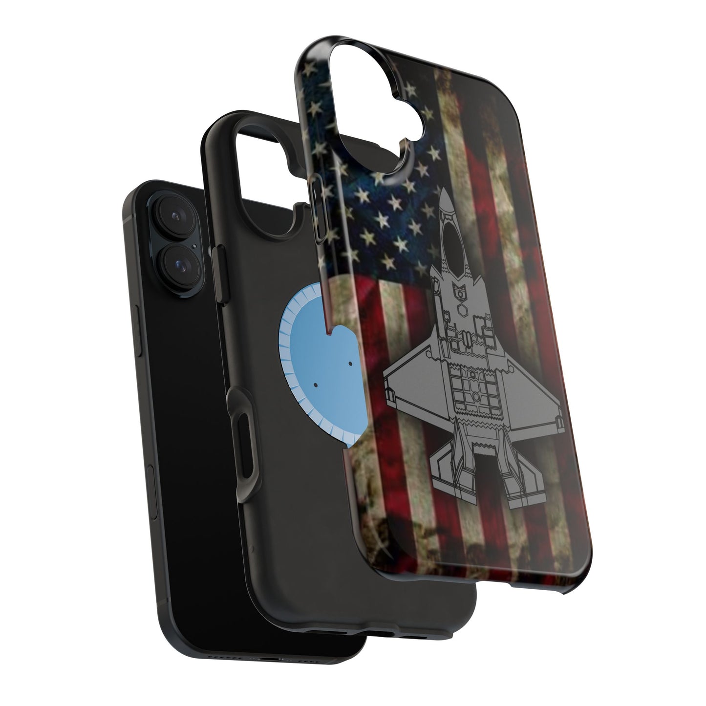 F-35A Old Glory Magnetic Tough Cases for iPhone