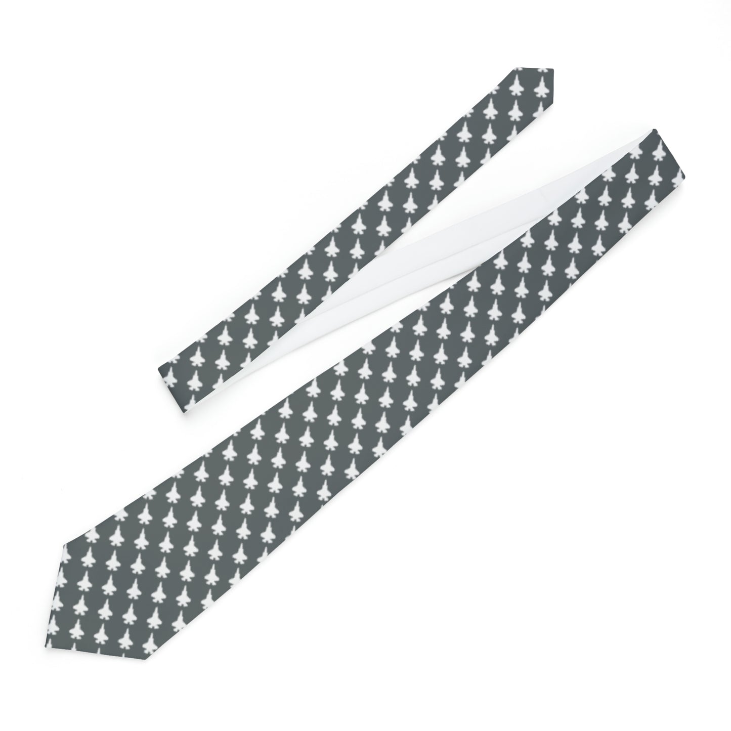 F-35A Necktie, Gray/White