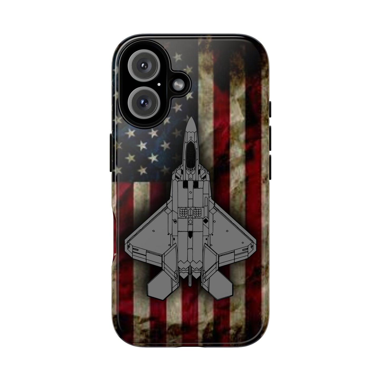F-22 Old Glory Tough Cases for iPhone, Samsung, Google