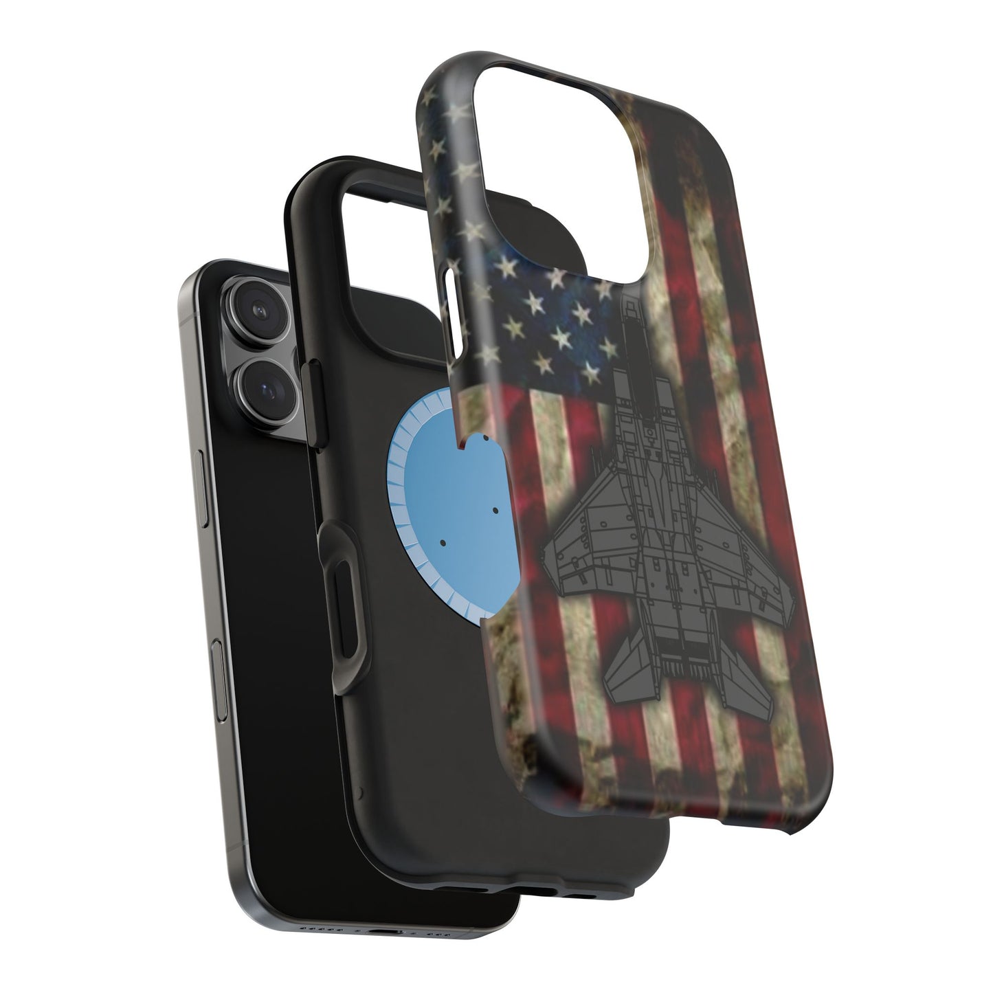 F-15E Old Glory Magnetic Tough Cases for iPhone