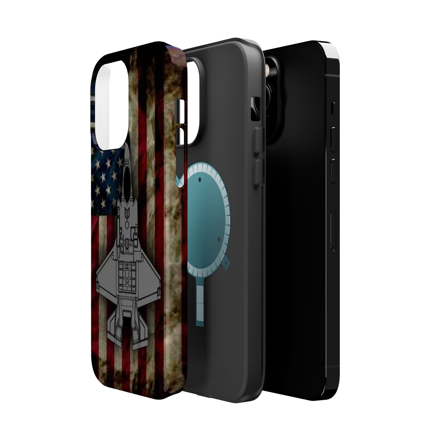 F-35A Old Glory Magnetic Tough Cases for iPhone