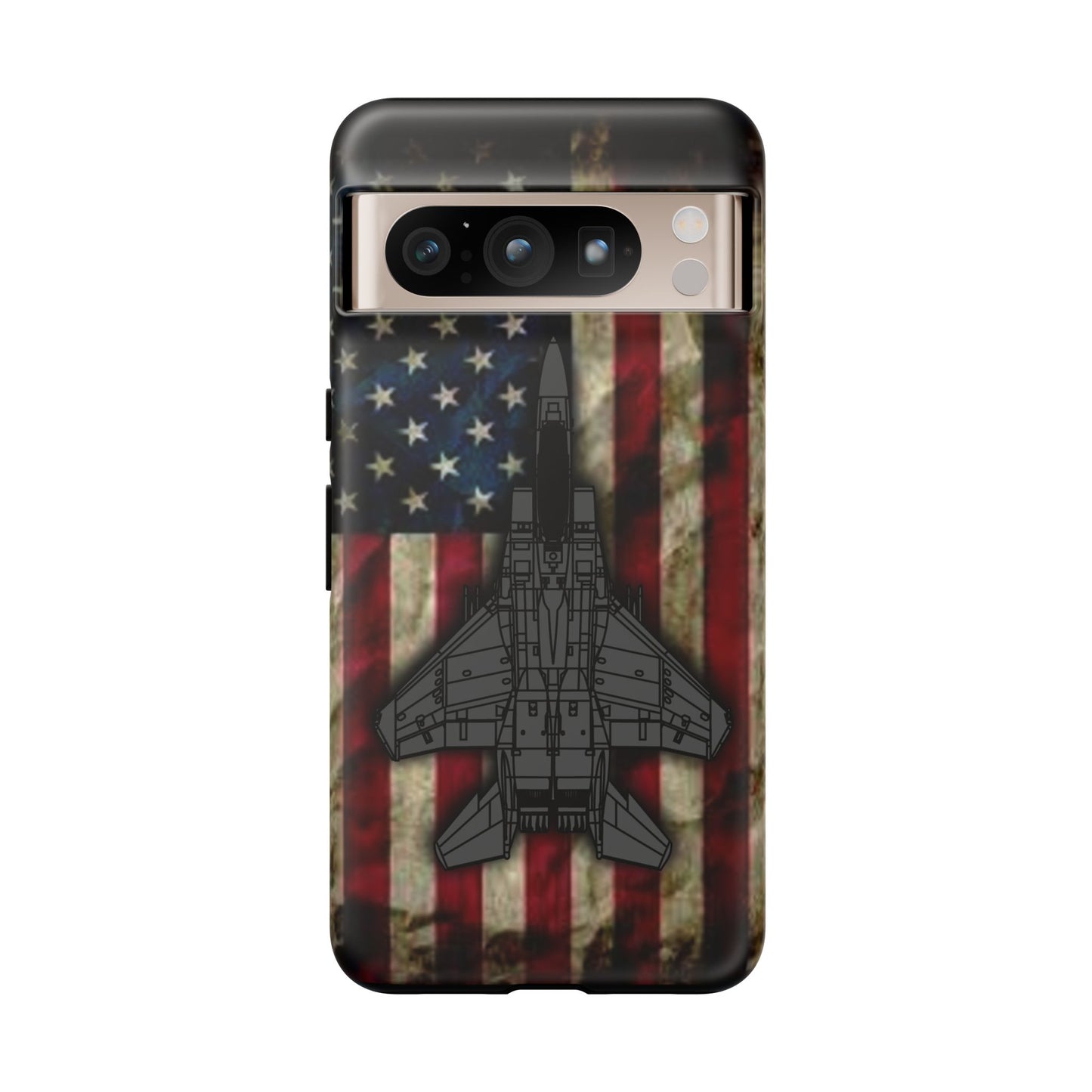 F-15E Old Glory Tough Cases for iPhone, Samsung, Google