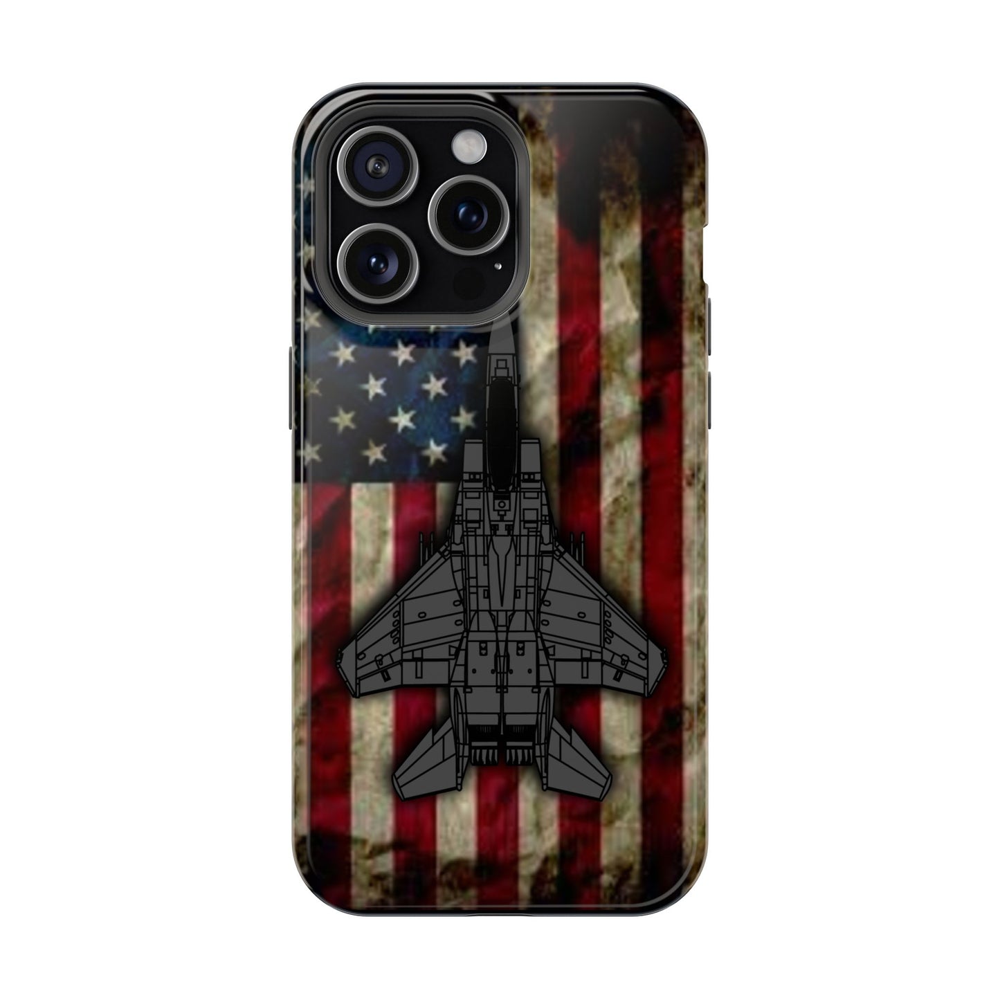 F-15E Old Glory Magnetic Tough Cases for iPhone & Samsung
