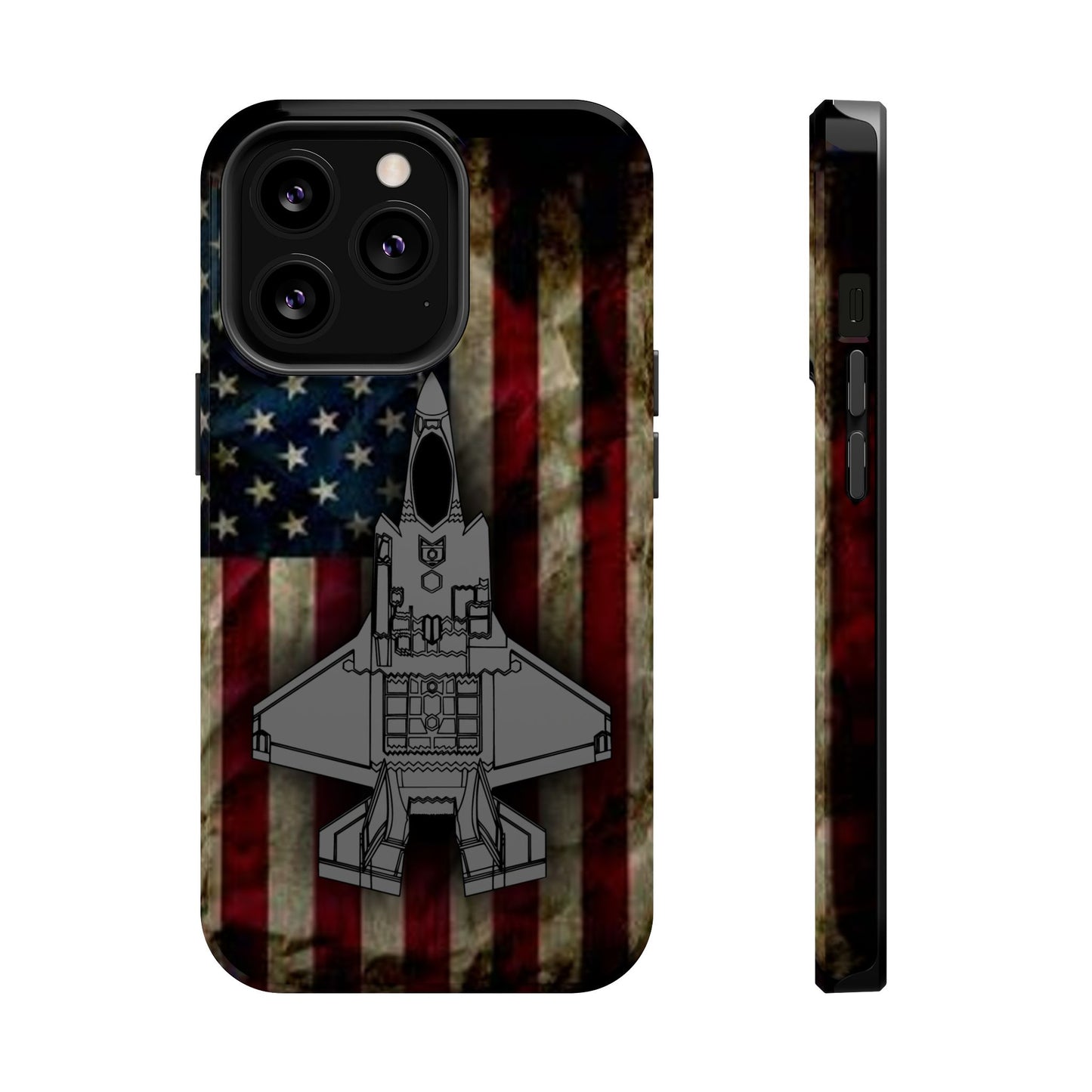 F-35A Old Glory Magnetic Tough Cases for iPhone & Samsung