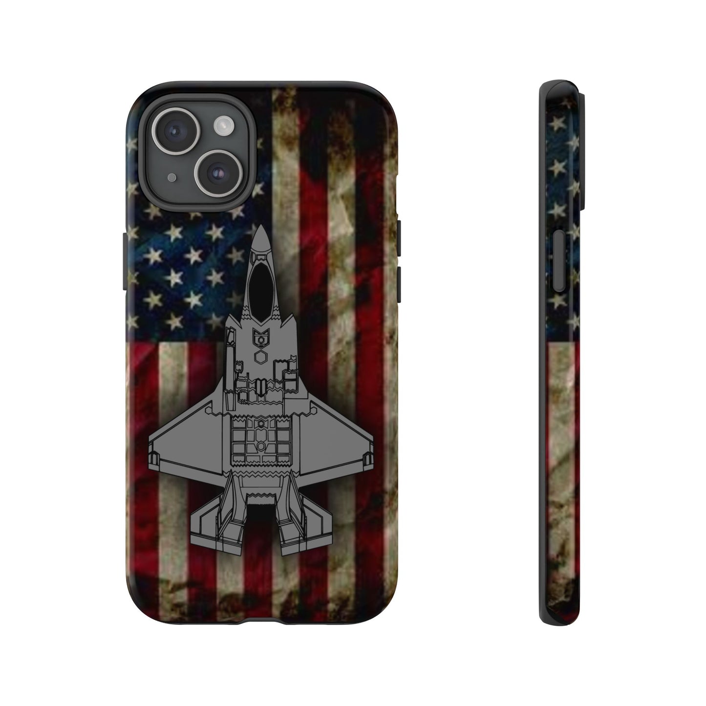 F-35A Old Glory Tough Cases for iPhone, Samsung, Google