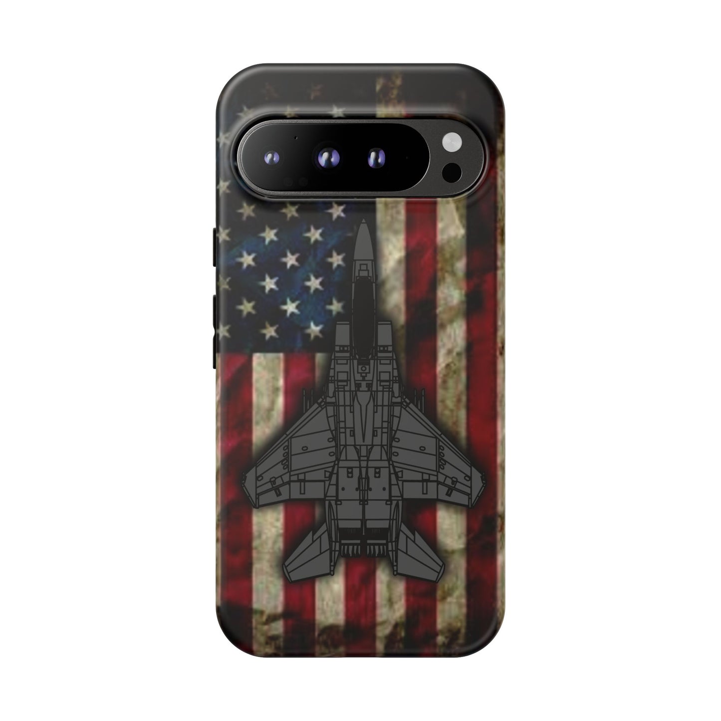 F-15E Old Glory Tough Cases for iPhone, Samsung, Google