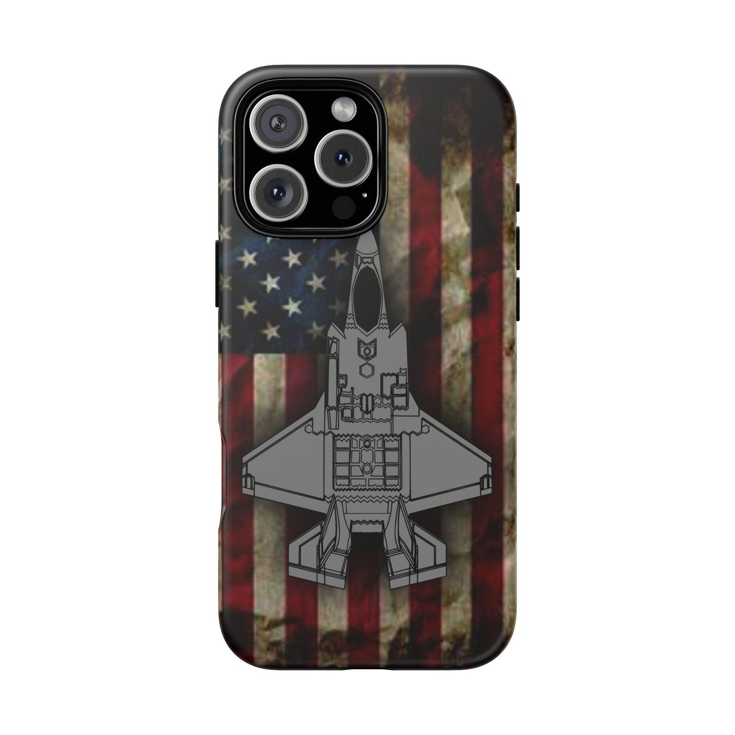 F-35A Old Glory Tough Cases for iPhone, Samsung, Google