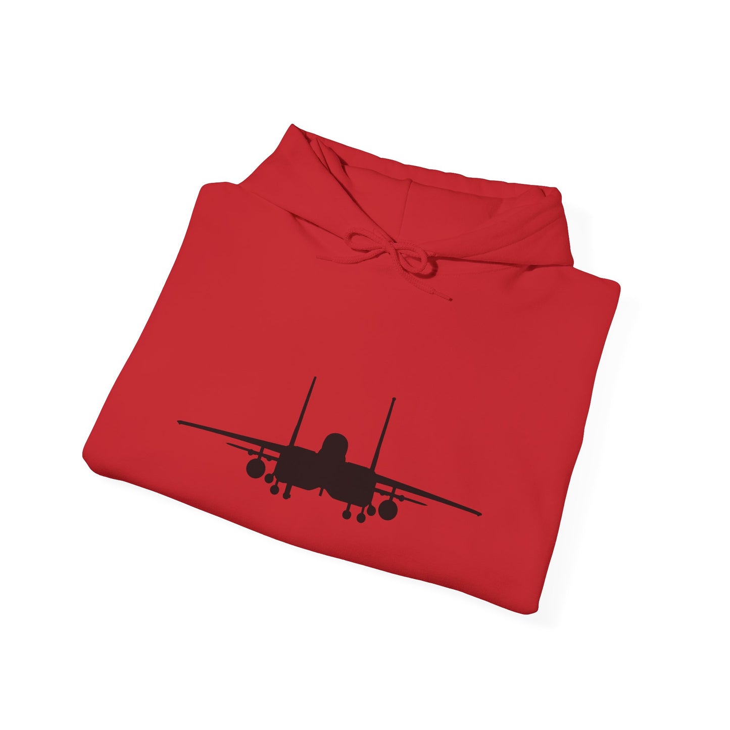 F-15E Front Silhouette Heavy Blend™ Hooded Sweatshirt