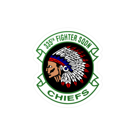 335FS "Chiefs" Vinyl Decal, Indoor/Outdoor, 4 Sizes Available