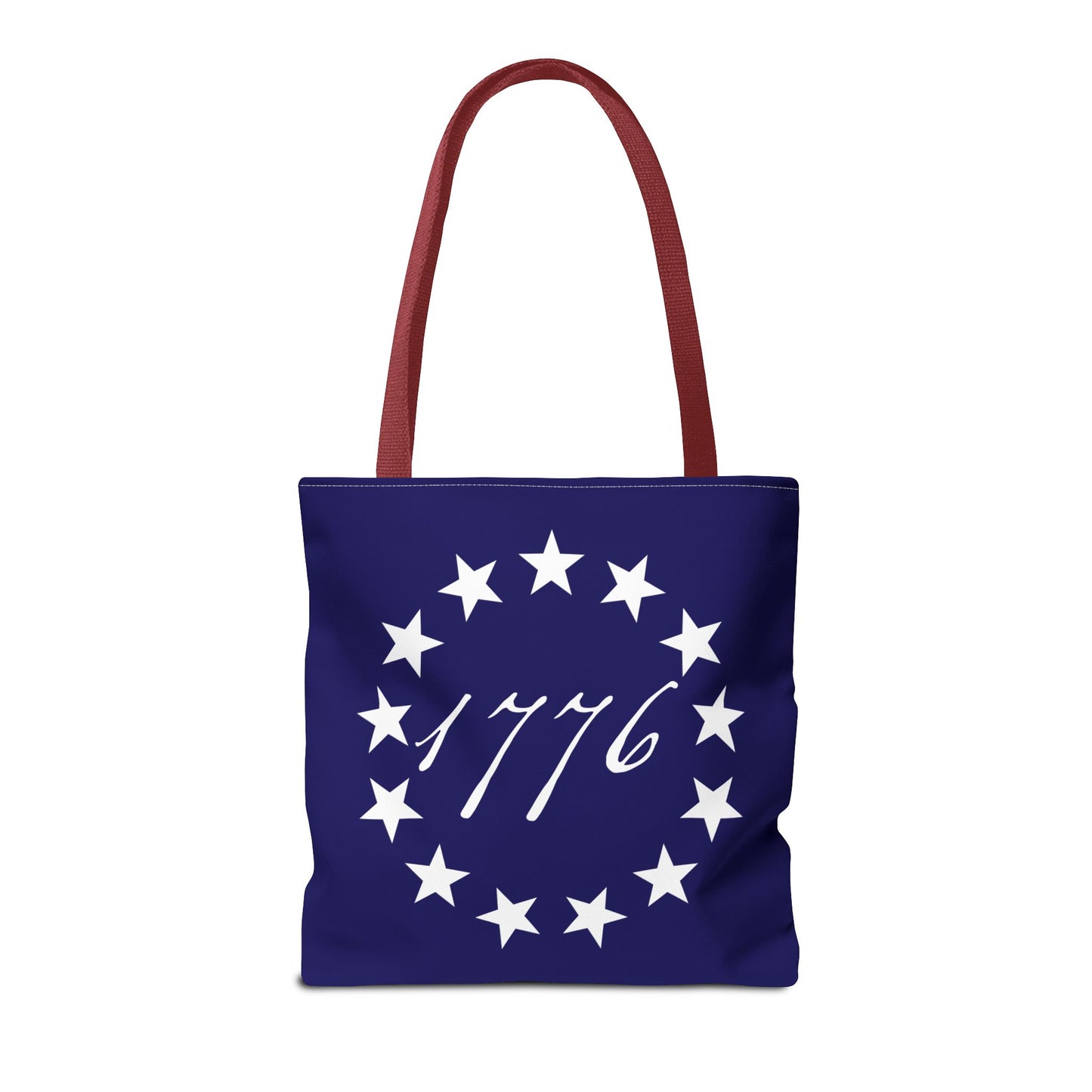 1776 Betsy Ross Flag Tote Bag — Patriotic Independence Day Grocery & Beach Tote