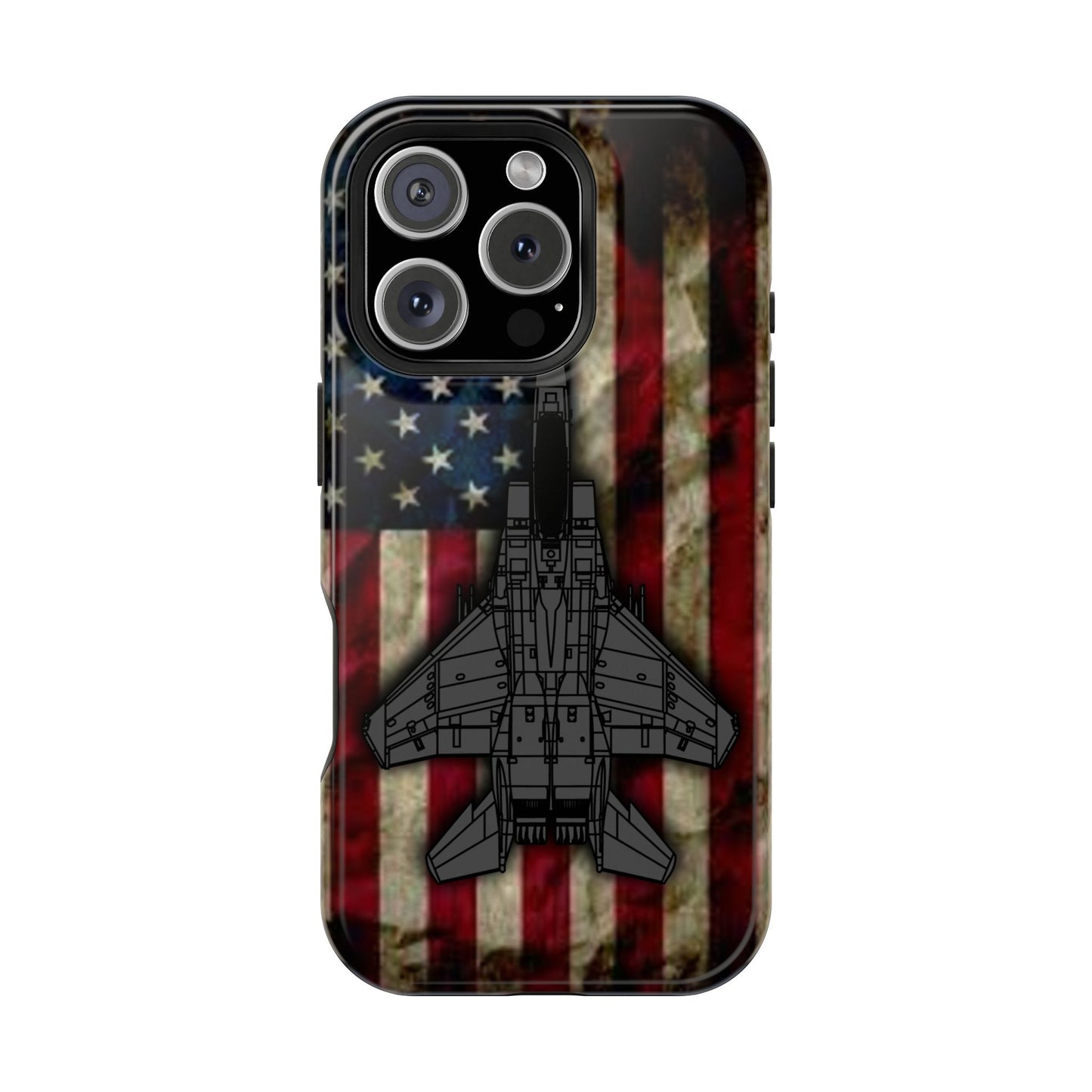 F-15E Old Glory Magnetic Tough Cases for iPhone & Samsung