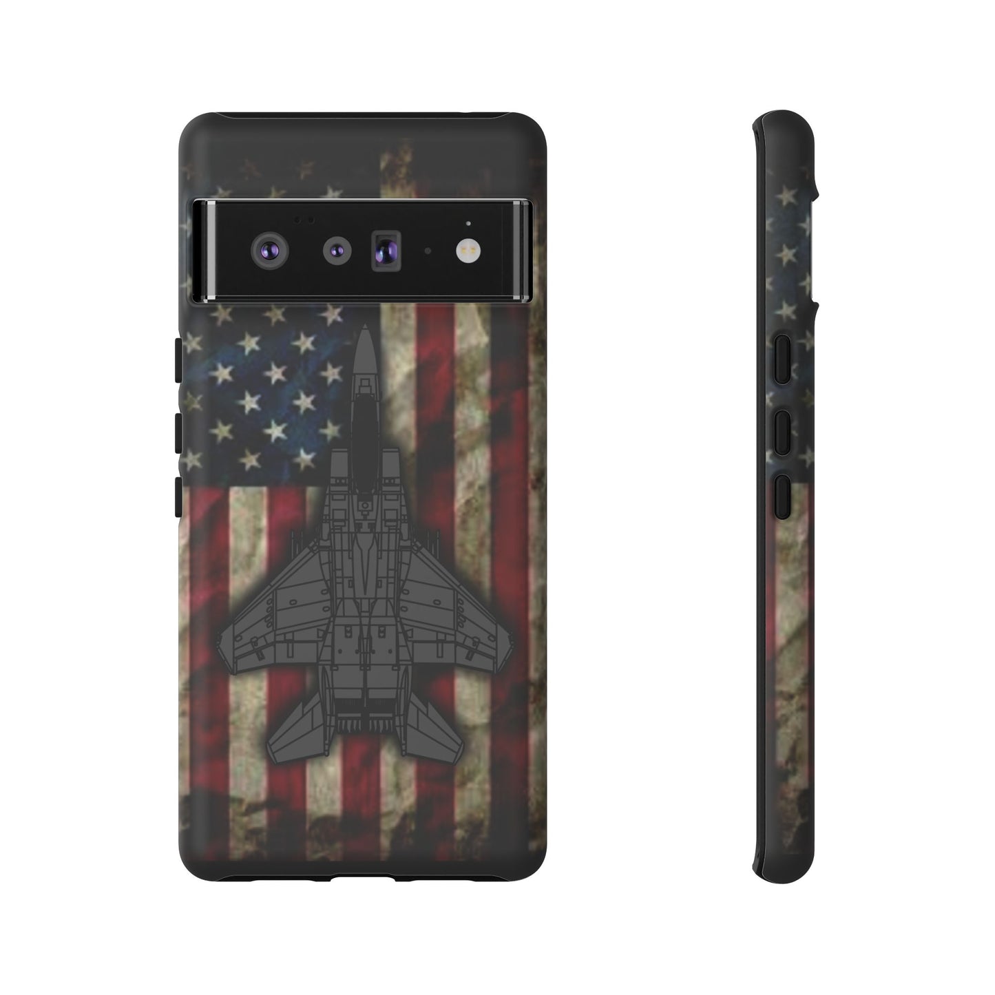 F-15E Old Glory Tough Cases for iPhone, Samsung, Google