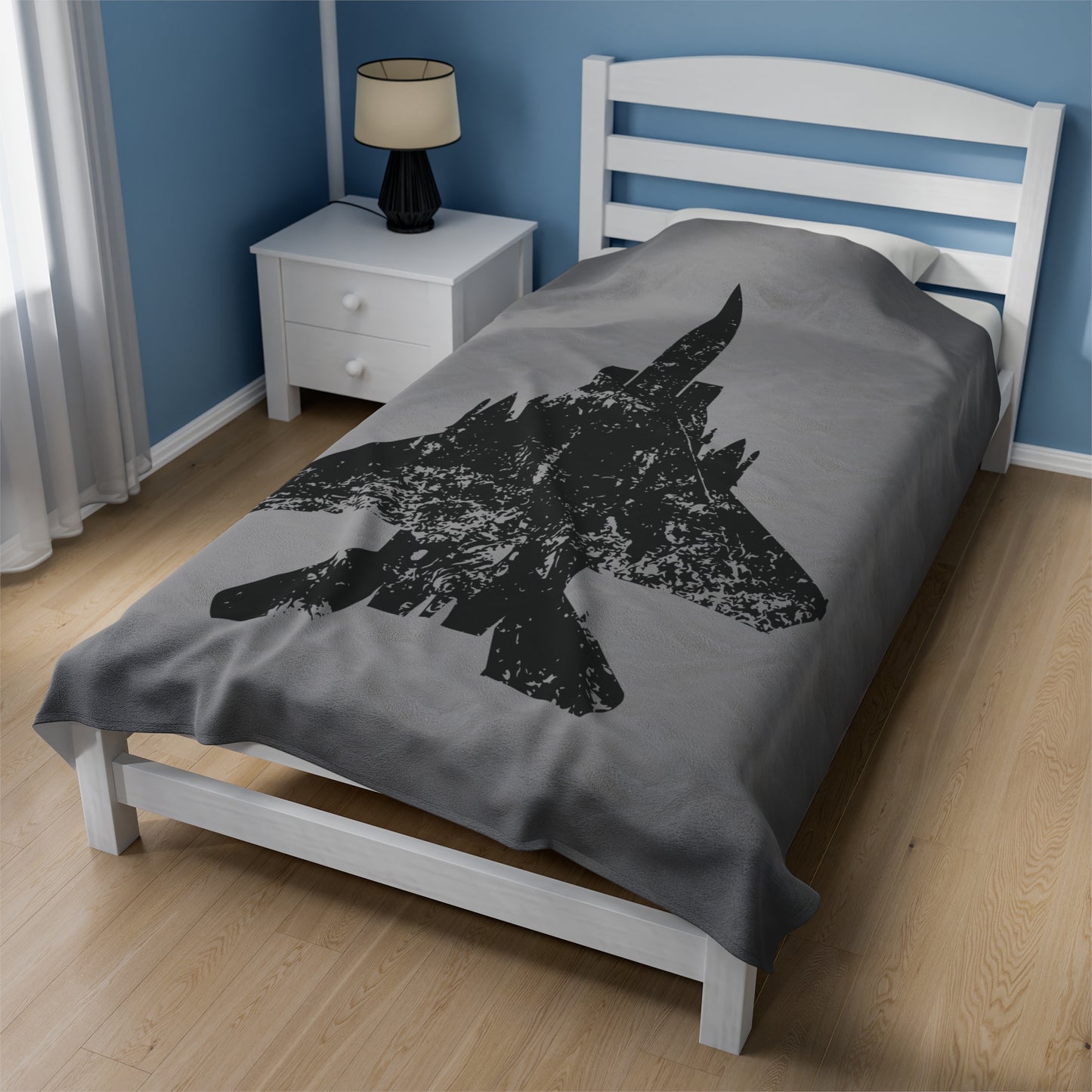 F-15E Velveteen Plush Blanket, 3 Sizes