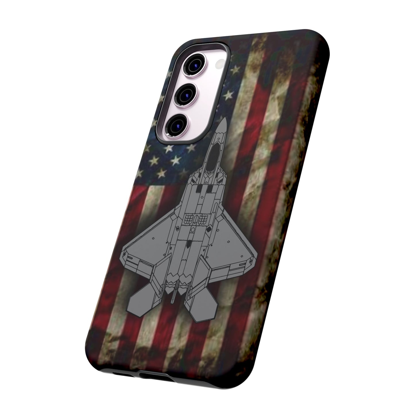 F-22 Old Glory Tough Cases for iPhone, Samsung, Google