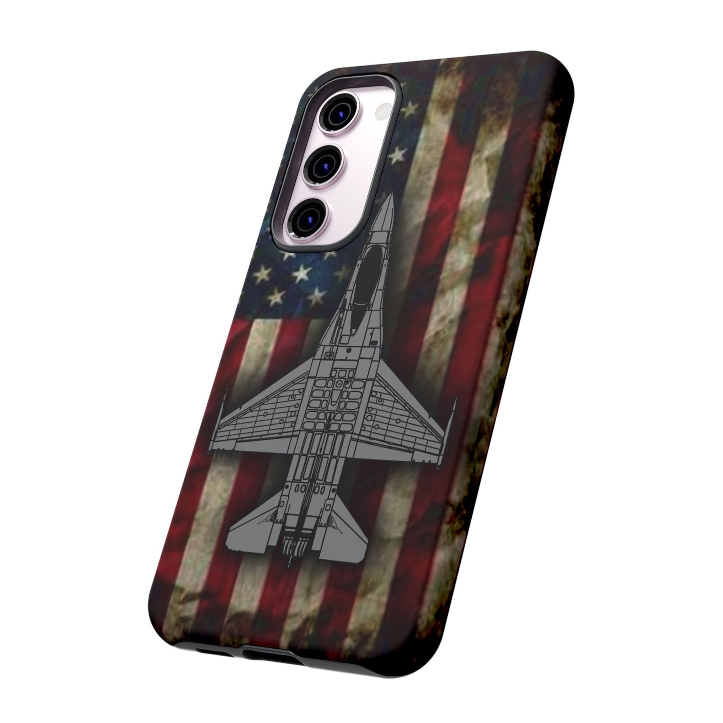 F-16 Old Glory Tough Cases for iPhone, Samsung, Google