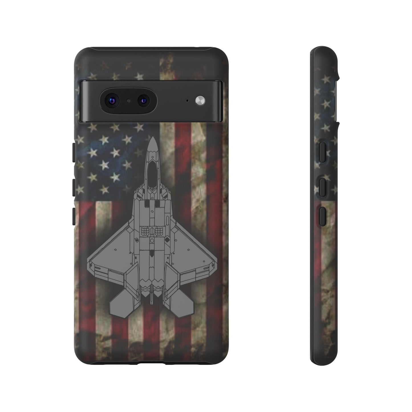 F-22 Old Glory Tough Cases for iPhone, Samsung, Google