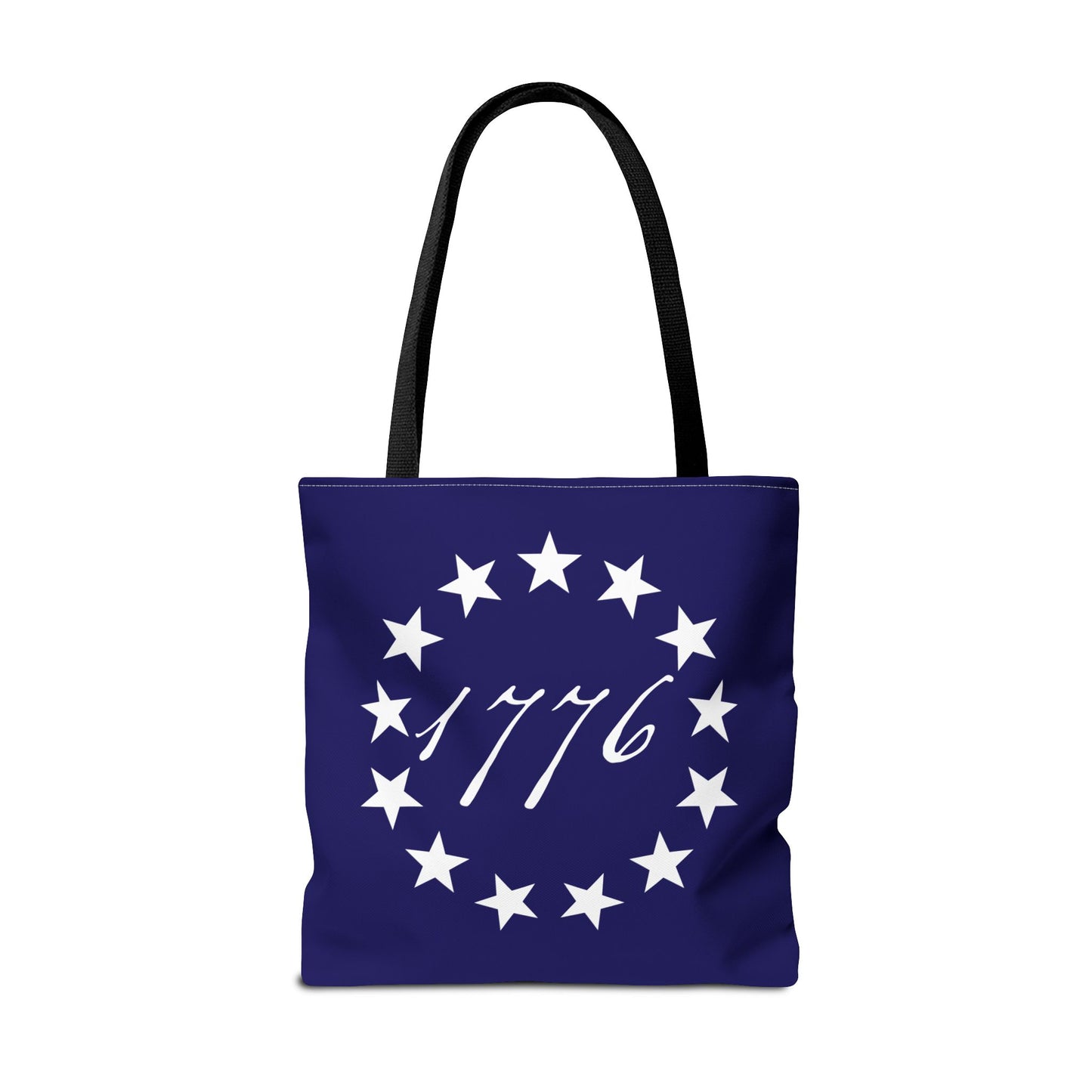 1776 Betsy Ross Flag Tote Bag — Patriotic Independence Day Grocery & Beach Tote