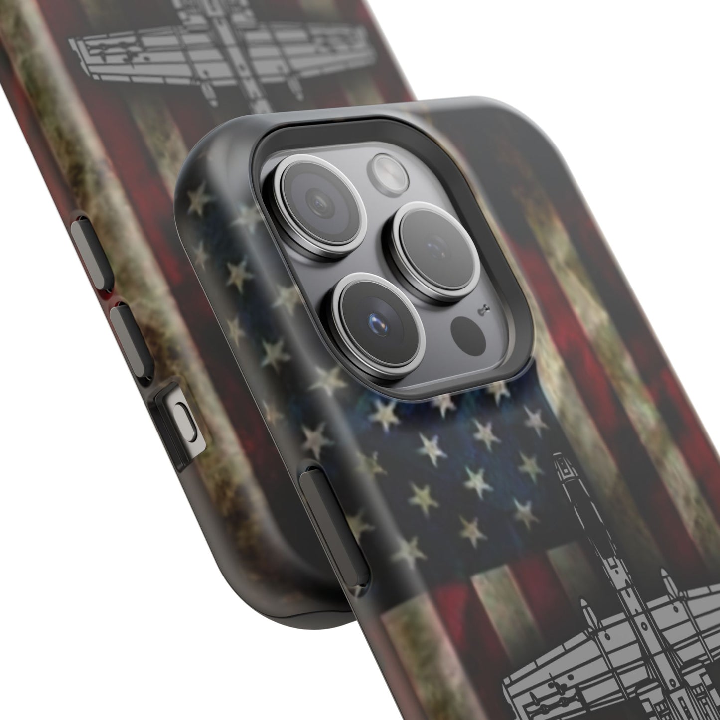 A-10 Old Glory Magnetic Tough Cases for iPhone