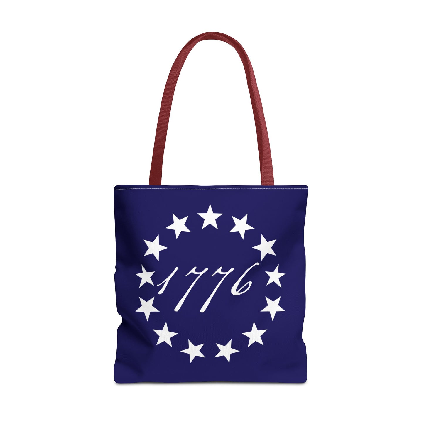 1776 Betsy Ross Flag Tote Bag — Patriotic Independence Day Grocery & Beach Tote