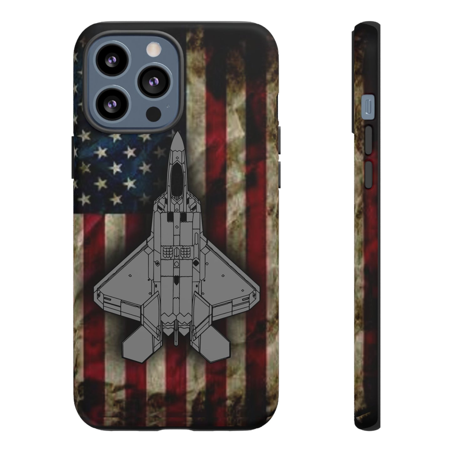 F-22 Old Glory Tough Cases for iPhone, Samsung, Google