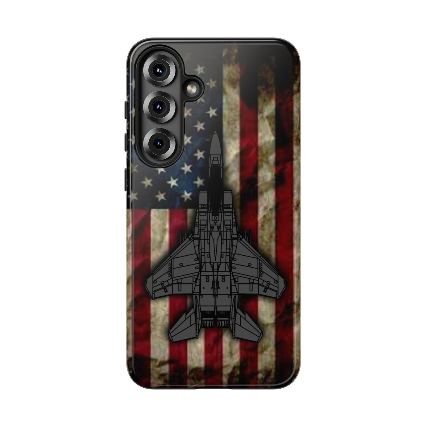 F-15E Old Glory Tough Cases for iPhone, Samsung, Google