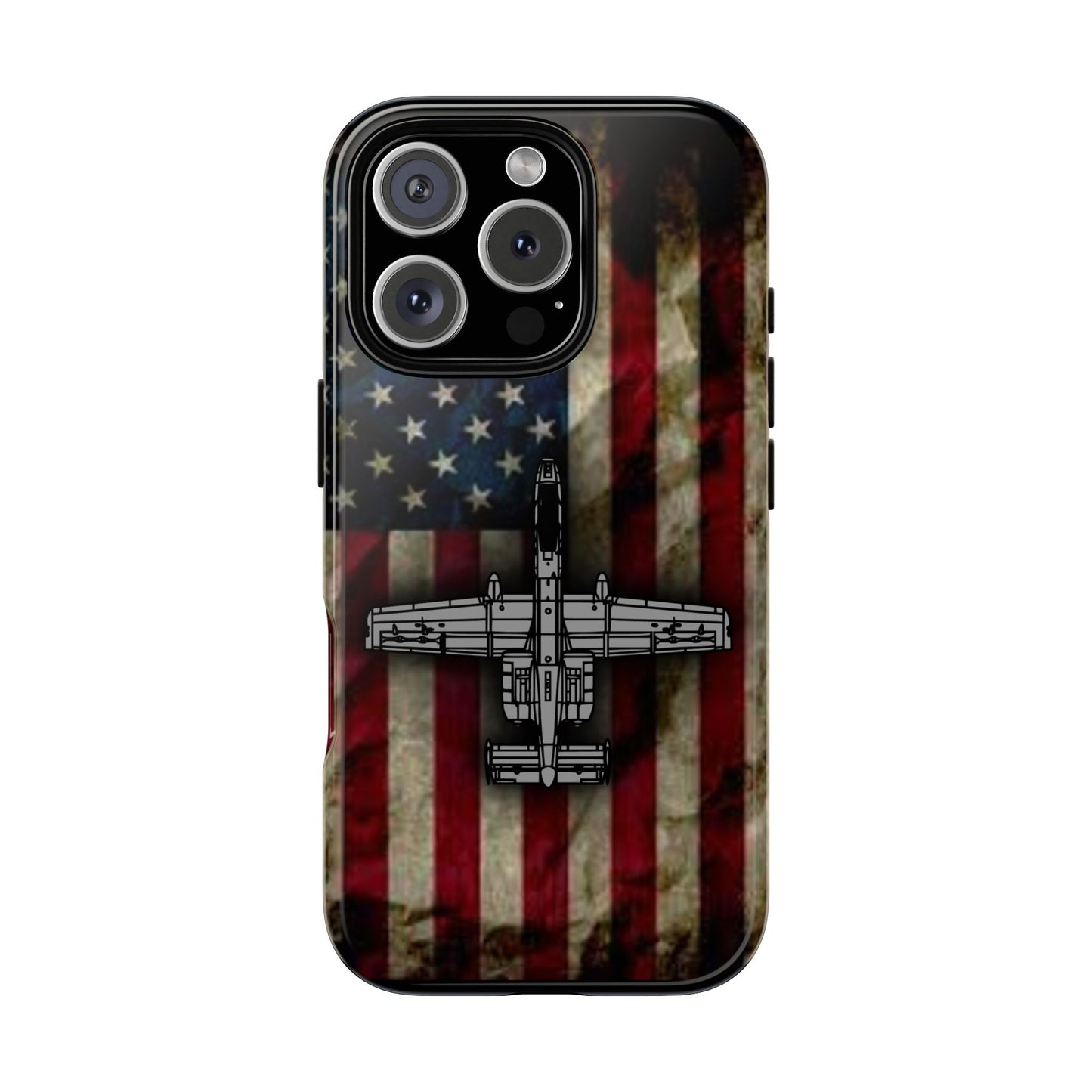 A-10 Old Glory Tough Cases for iPhone, Samsung, Google