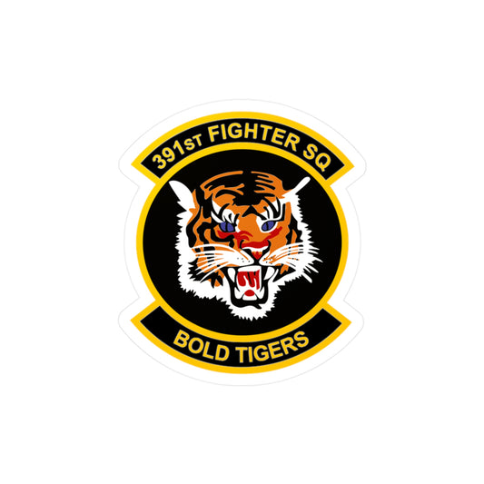 391FS "Bold Tigers" Vinyl Decal, Indoor/Outdoor, 4 Sizes Available