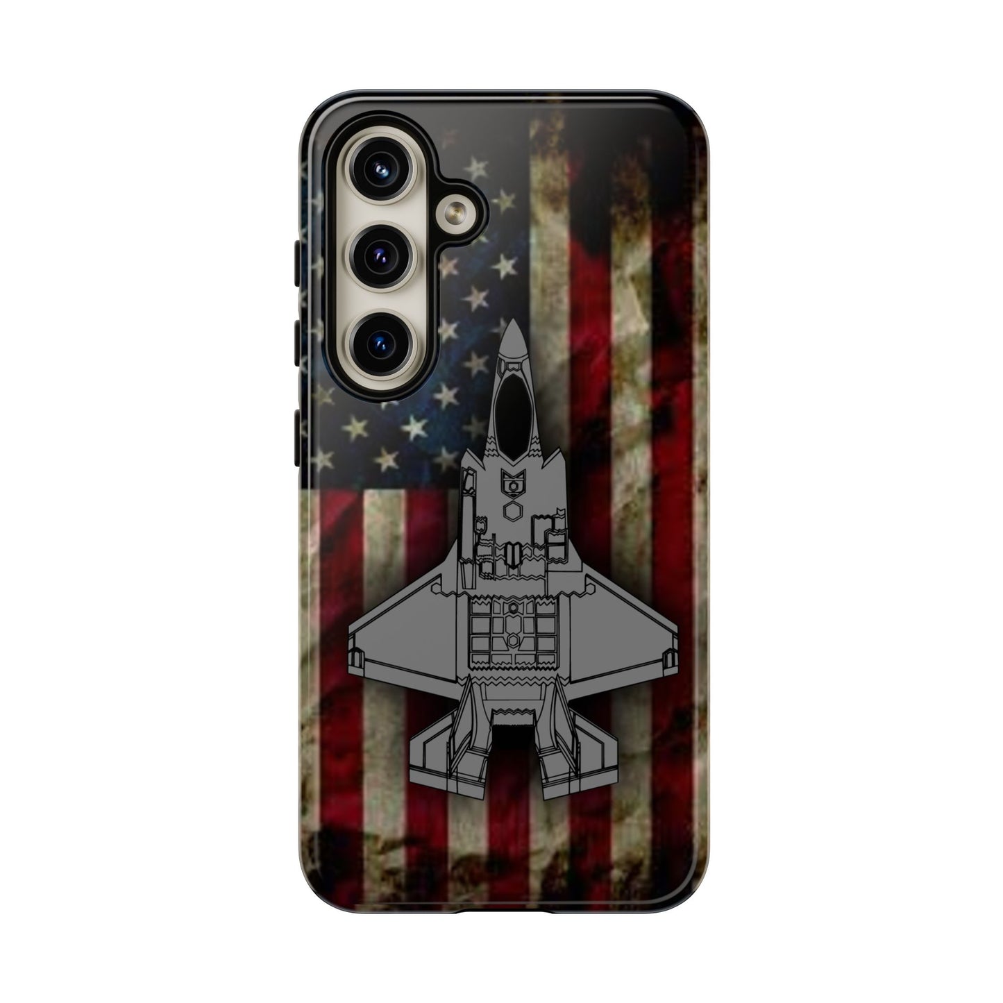 F-35A Old Glory Tough Cases for iPhone, Samsung, Google