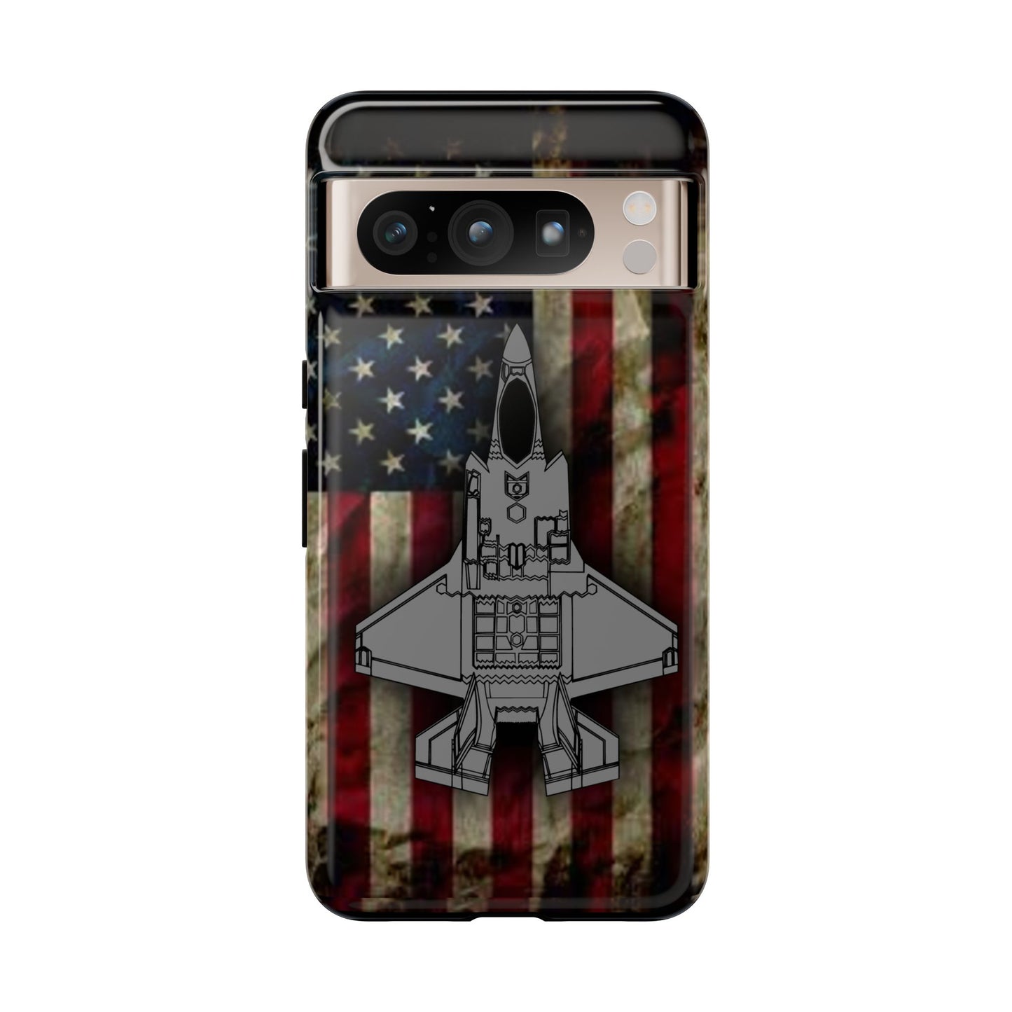 F-35A Old Glory Tough Cases for iPhone, Samsung, Google