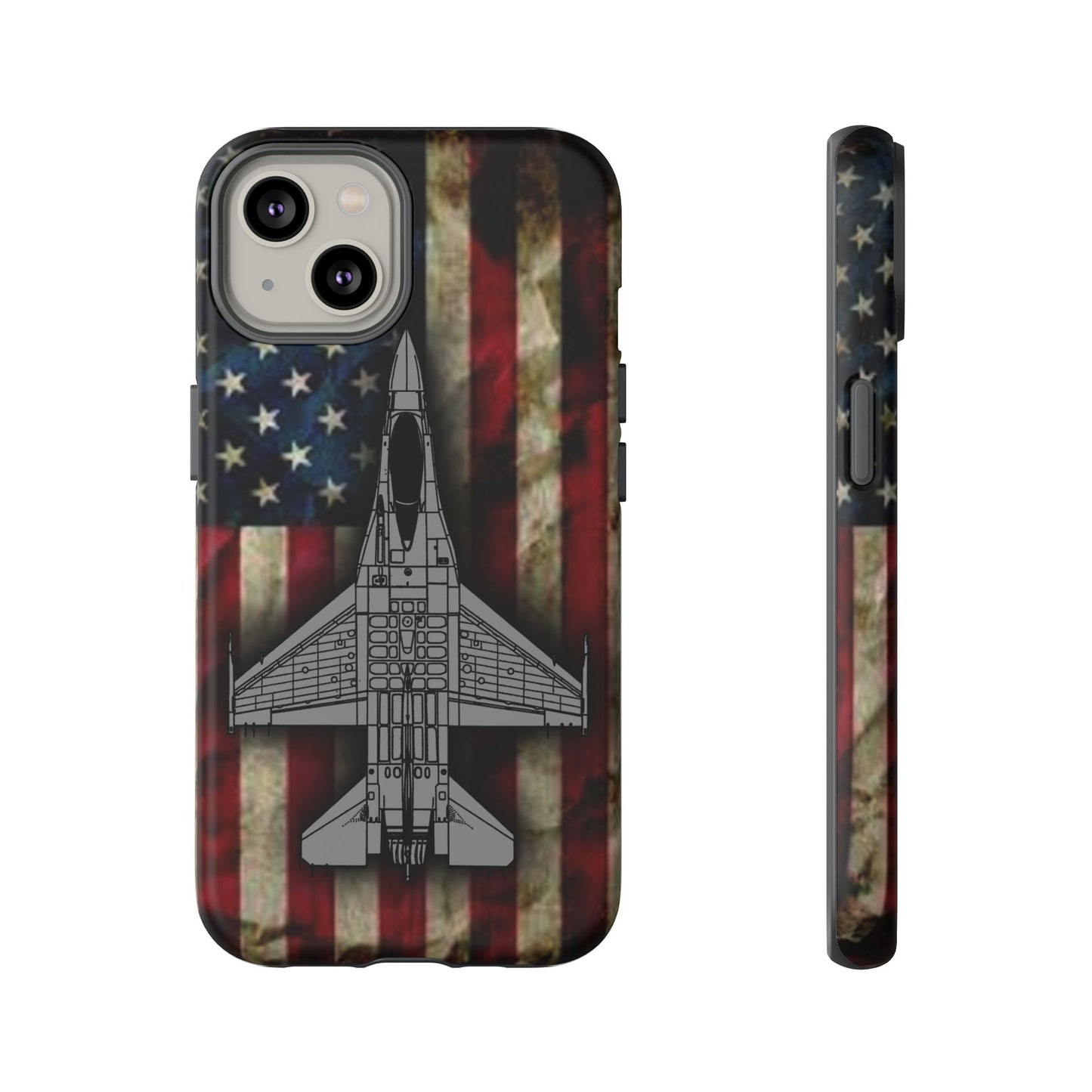 F-16 Old Glory Tough Cases for iPhone, Samsung, Google