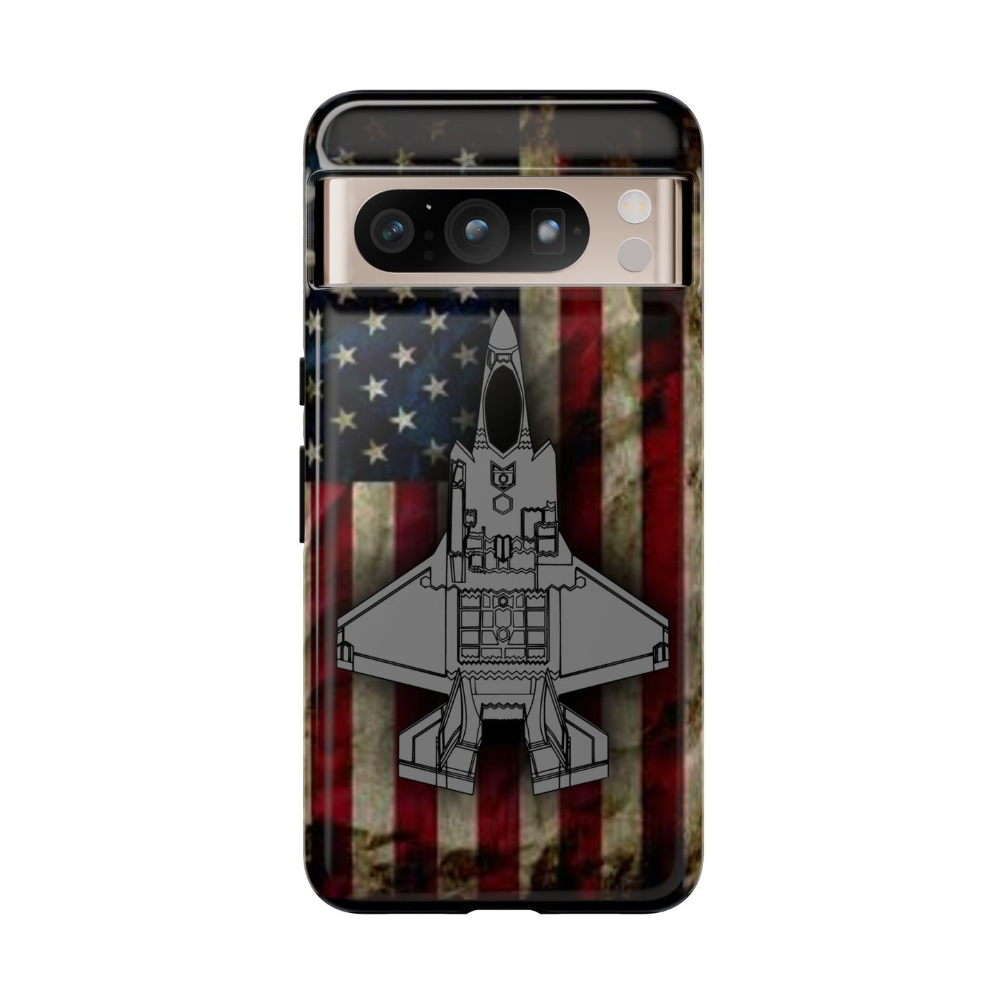 F-35A Old Glory Tough Cases for iPhone, Samsung, Google