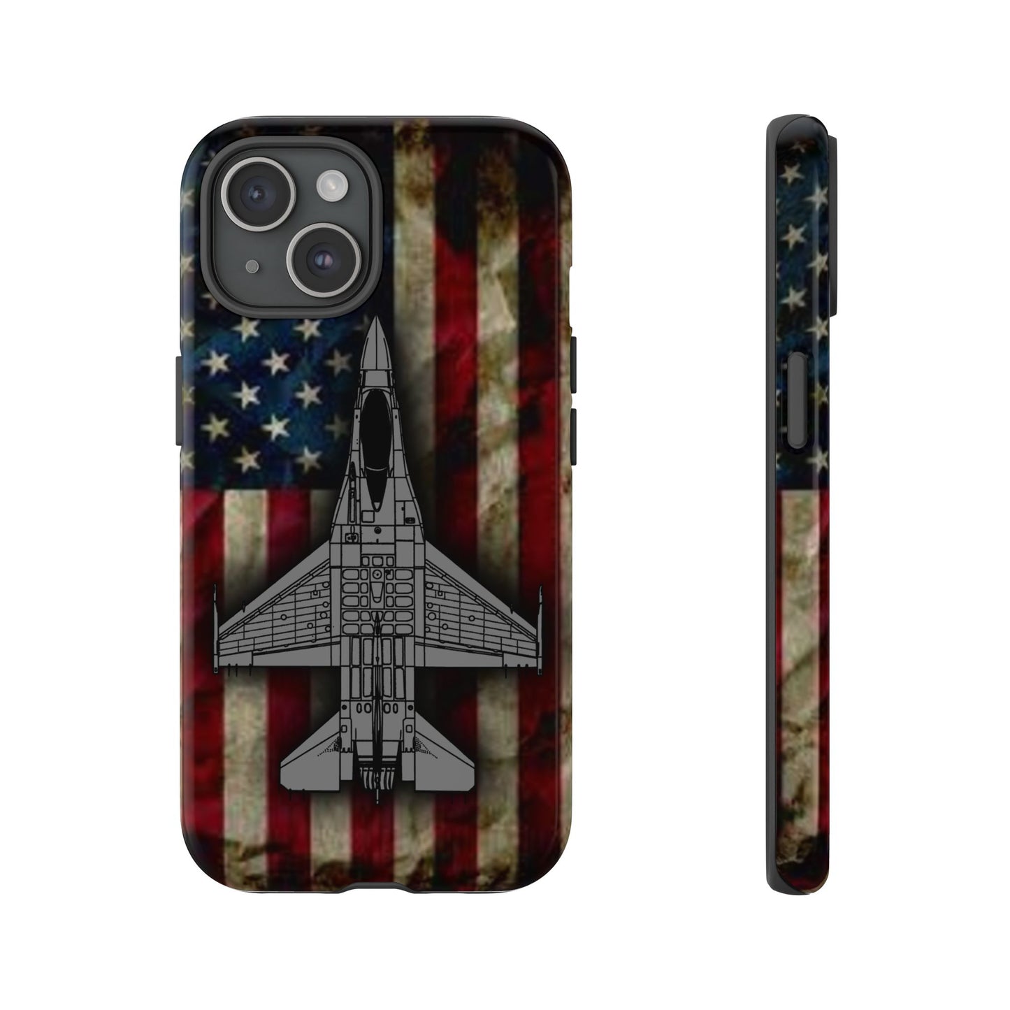 F-16 Old Glory Tough Cases for iPhone, Samsung, Google