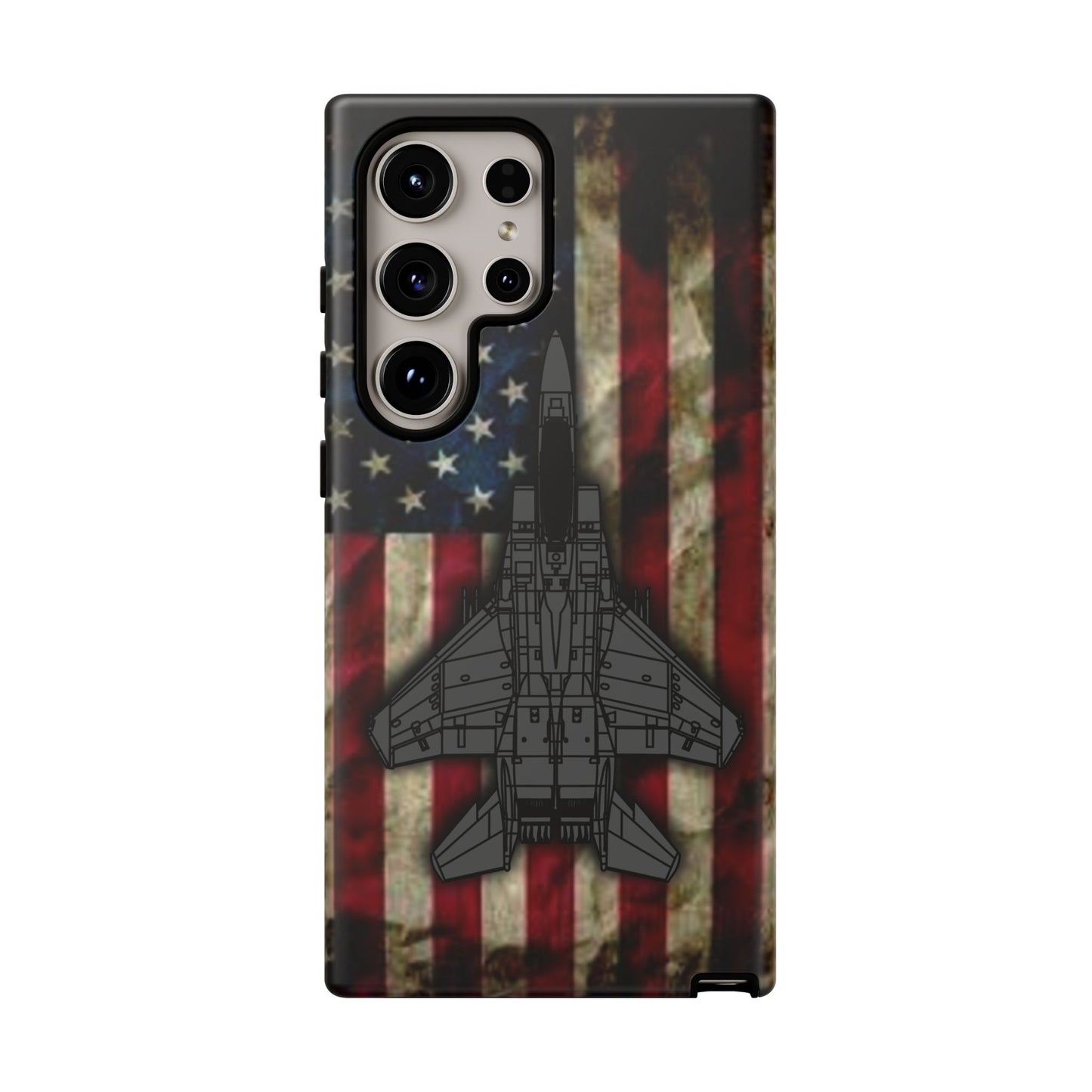 F-15E Old Glory Tough Cases for iPhone, Samsung, Google