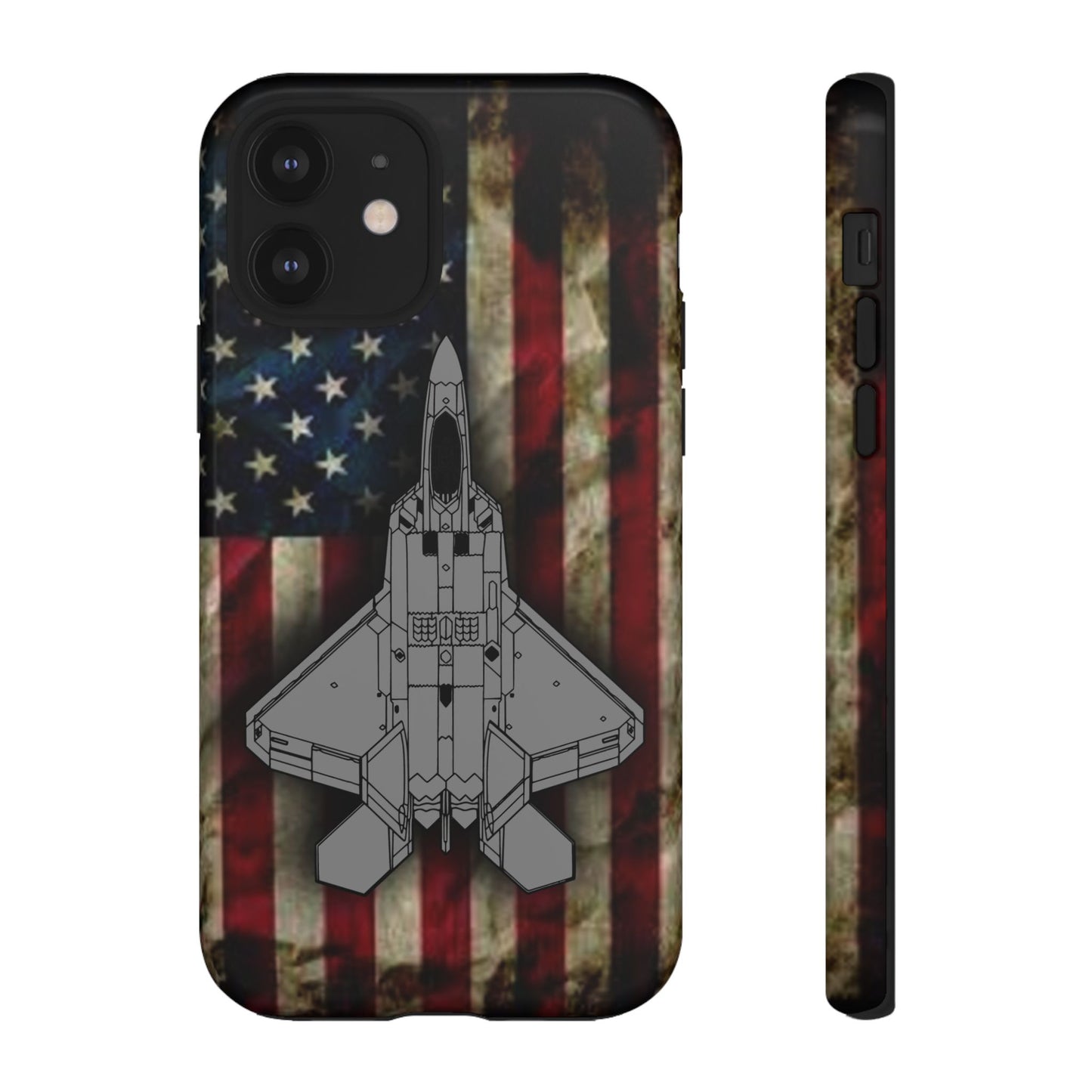 F-22 Old Glory Tough Cases for iPhone, Samsung, Google