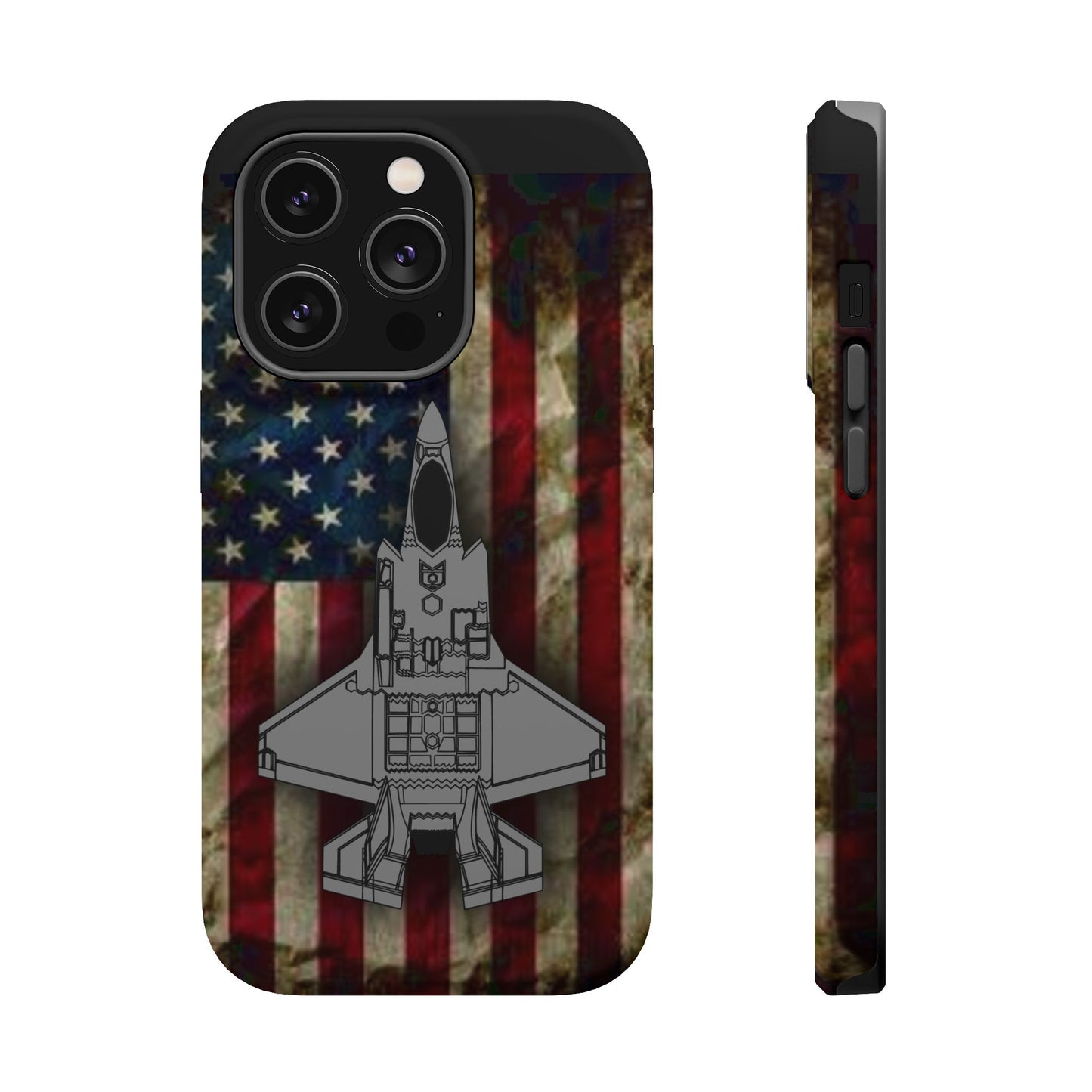 F-35A Old Glory Magnetic Tough Cases for iPhone & Samsung