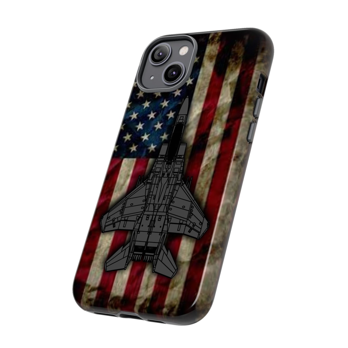 F-15E Old Glory Tough Cases for iPhone, Samsung, Google