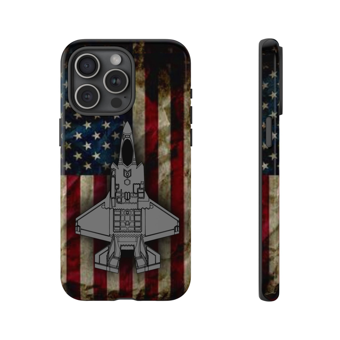 F-35A Old Glory Tough Cases for iPhone, Samsung, Google