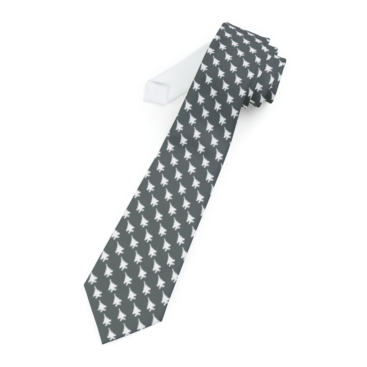 F-15E Necktie, Gray/White